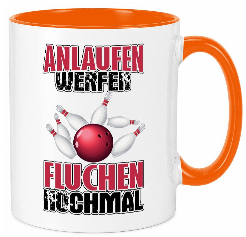 Bowling Tasse Geschenk Humor Geschenkidee lustiger Spruch