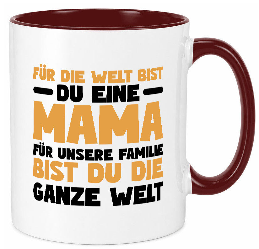 Beste mama der Welt vl8 lustig Familie Geschenkidee Geschenk Tasse