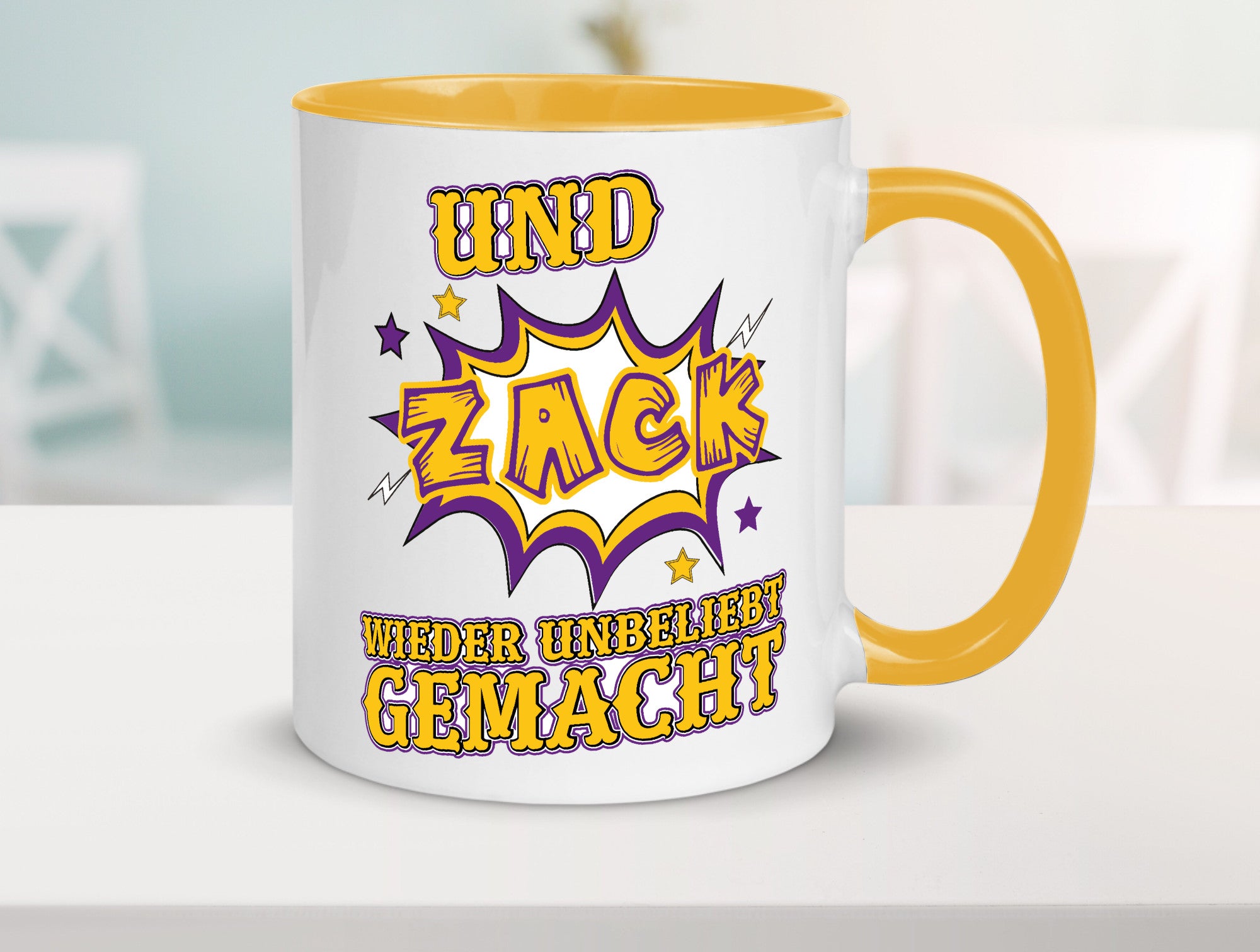 Wieder unbeliebt gemacht Geschenk Humor Geschenkidee lustiger Spruch Tasse