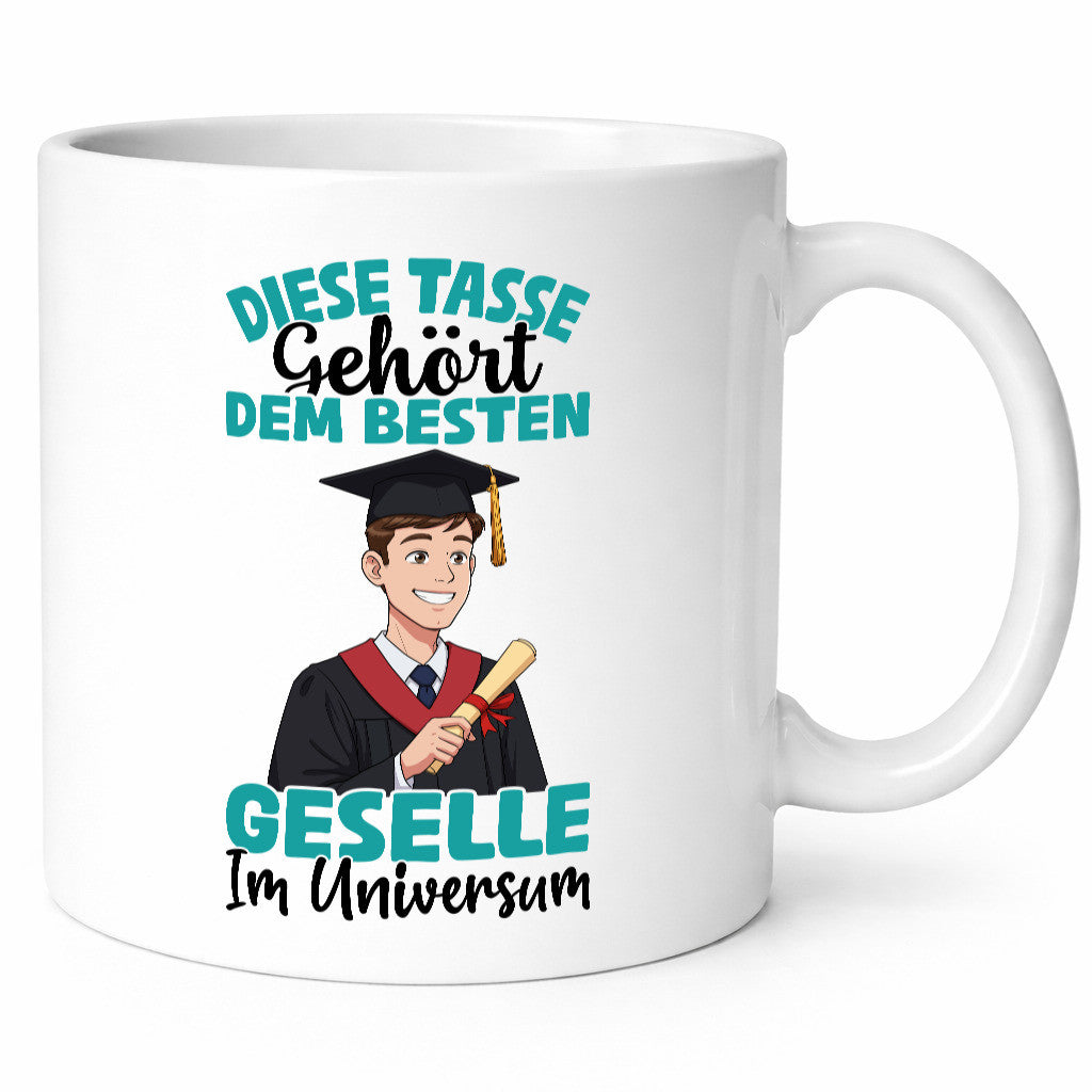 Im Universum: Geselle | Handwerker Geschenk Humor Geschenkidee lustiger Spruch