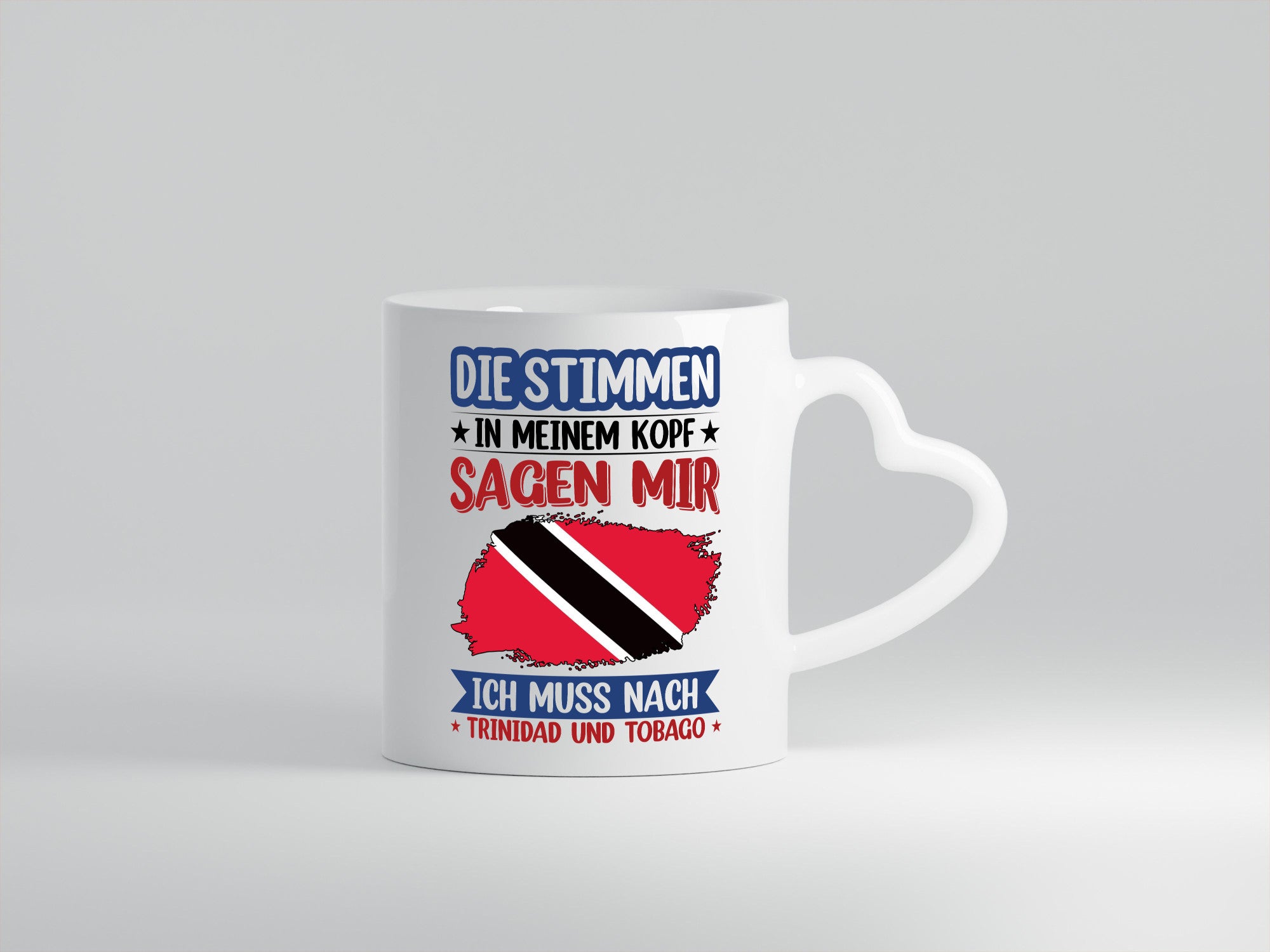 Trinidad und Tobago | Urlaub Stimmen in meinem Kopf v2 Geschenkidee Humor Tasse