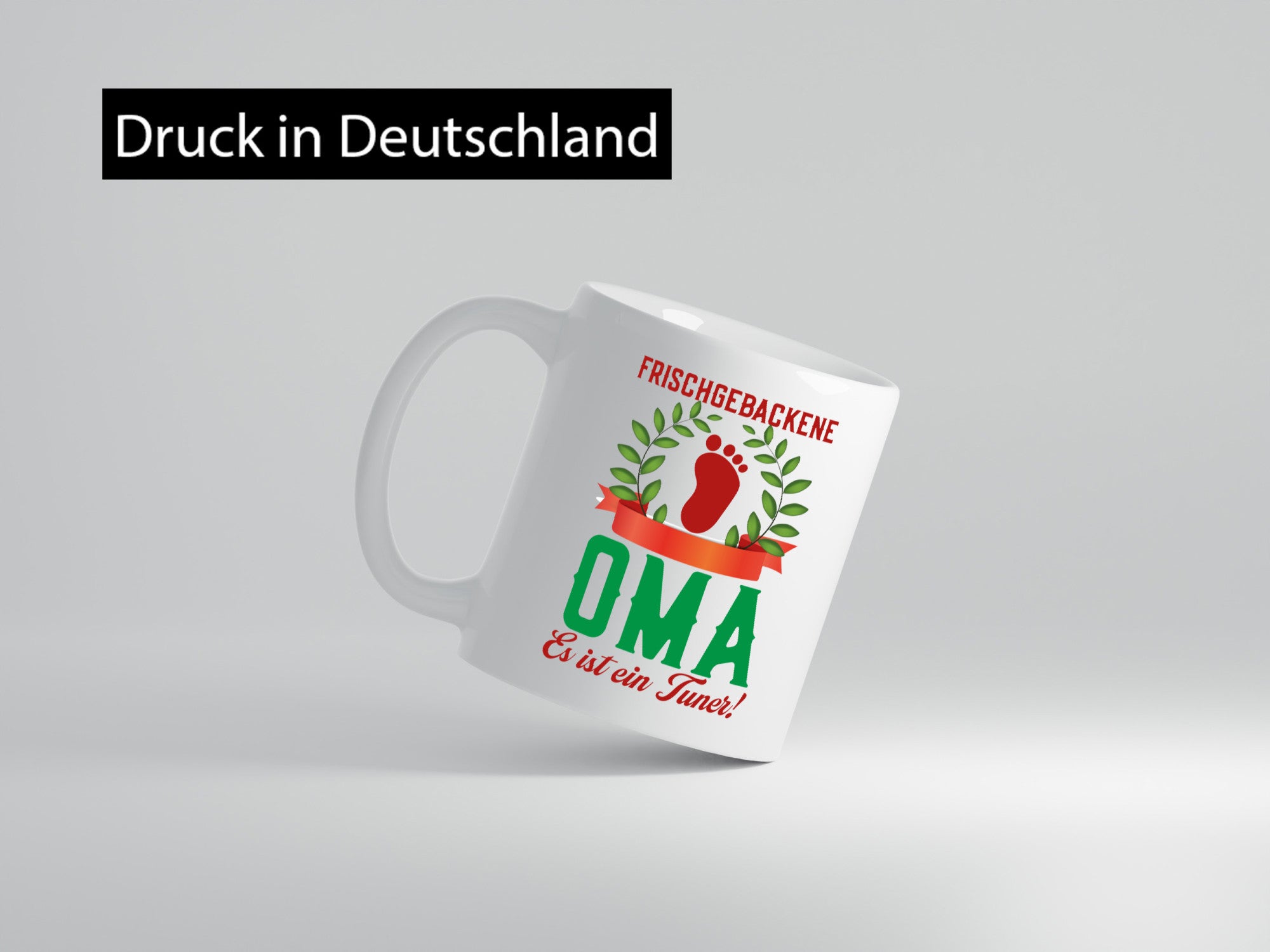 Es ist ein Junge | Werdende Oma Schwangerschaft lustiger Spruch Geschenk