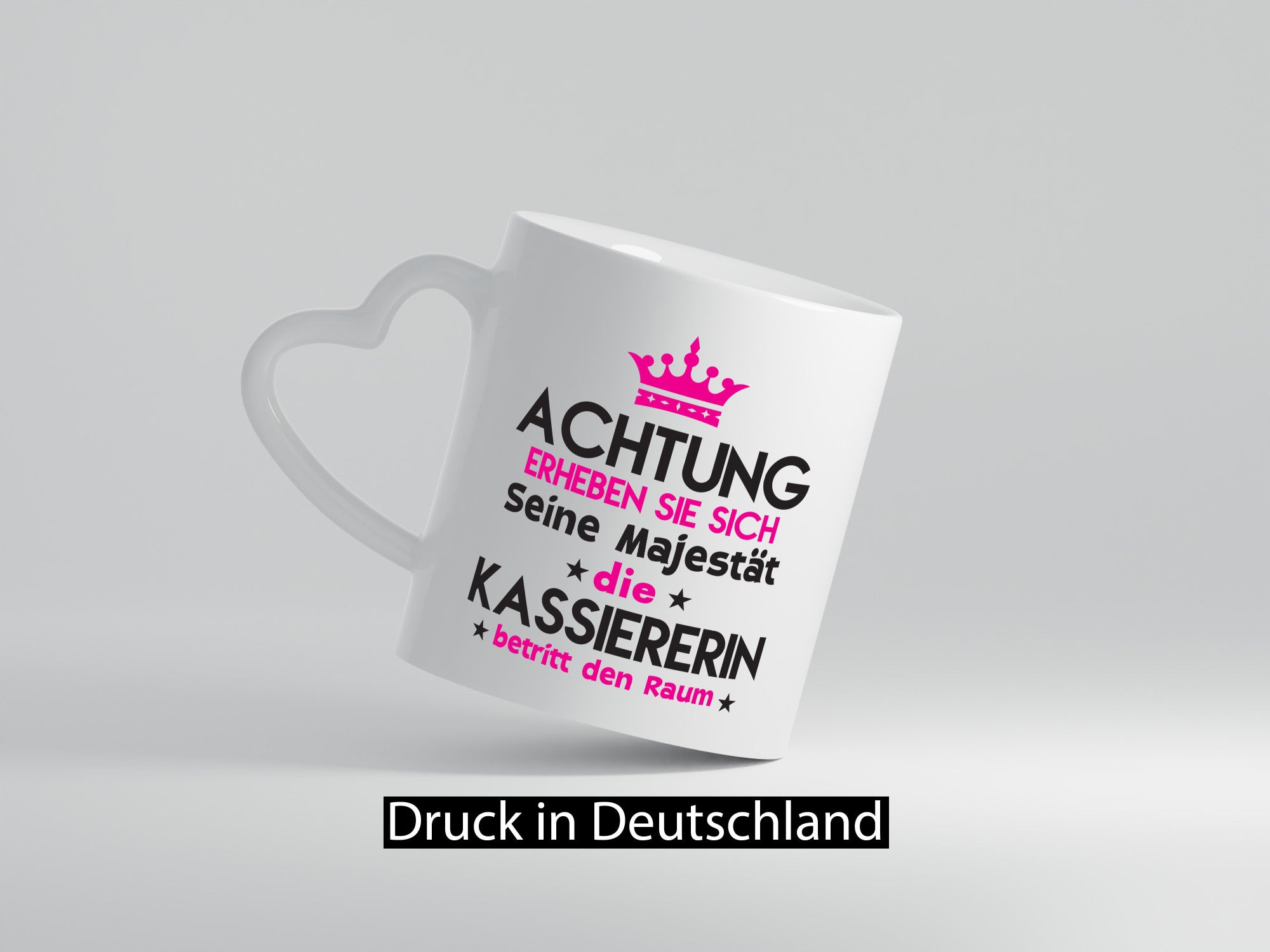 Seine Majestät Kassiererin lustig Humor Geschenkidee Geschenk Tasse