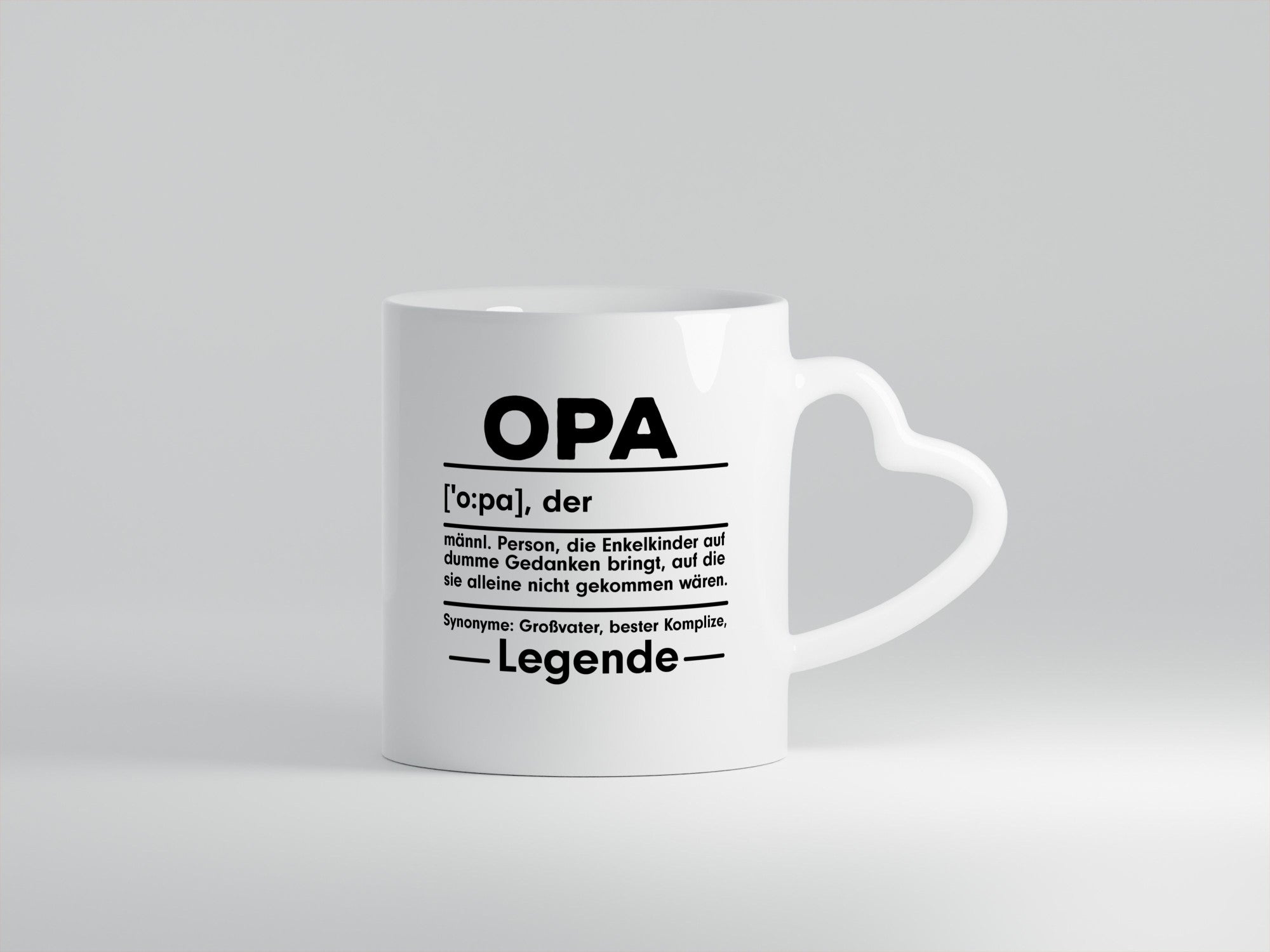 Opa Definition | Spruch Tasse Humor Großvater Familie Geschenkidee