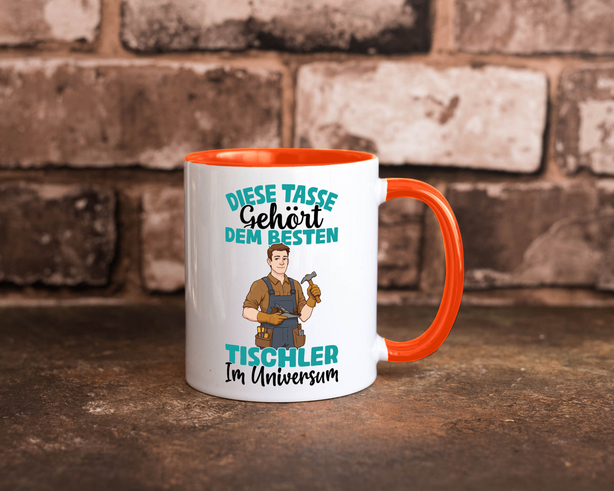 Im Universum: Tischler | Handwerk Beruf Tischlerei Geschenkidee Arbeit Kollegen Tasse