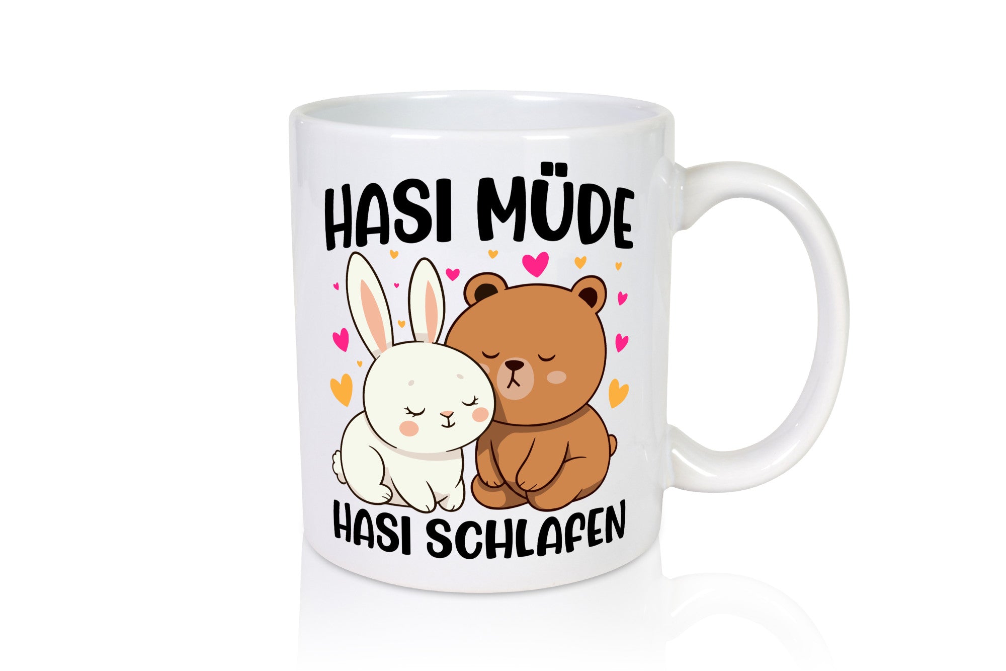 Hasi Müde | schlafen Kaninchen Häschen v2 lustiger Spruch Geschenk Humor