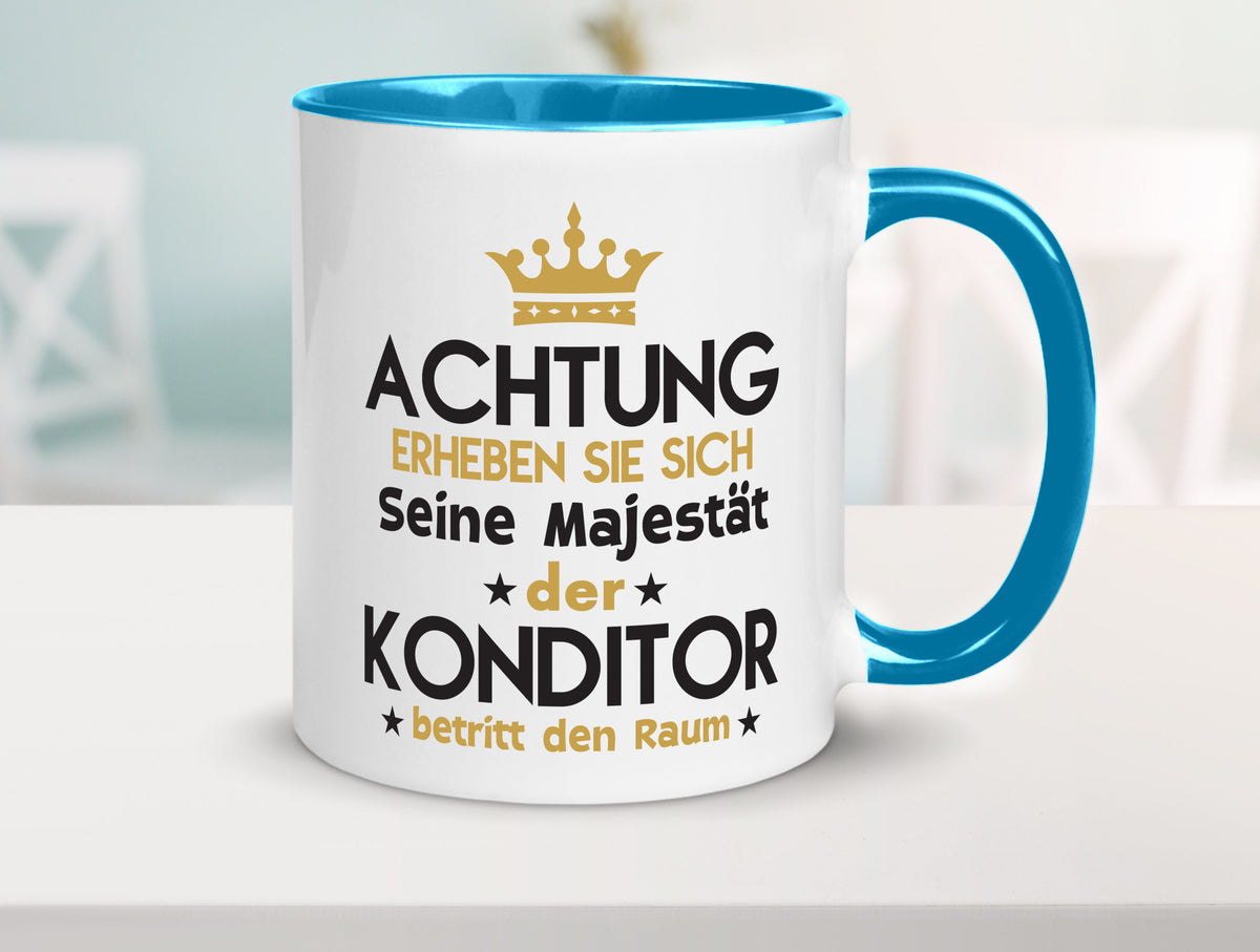 Seine Majestät Konditor | Konditorei Geschenkidee Humor Tasse