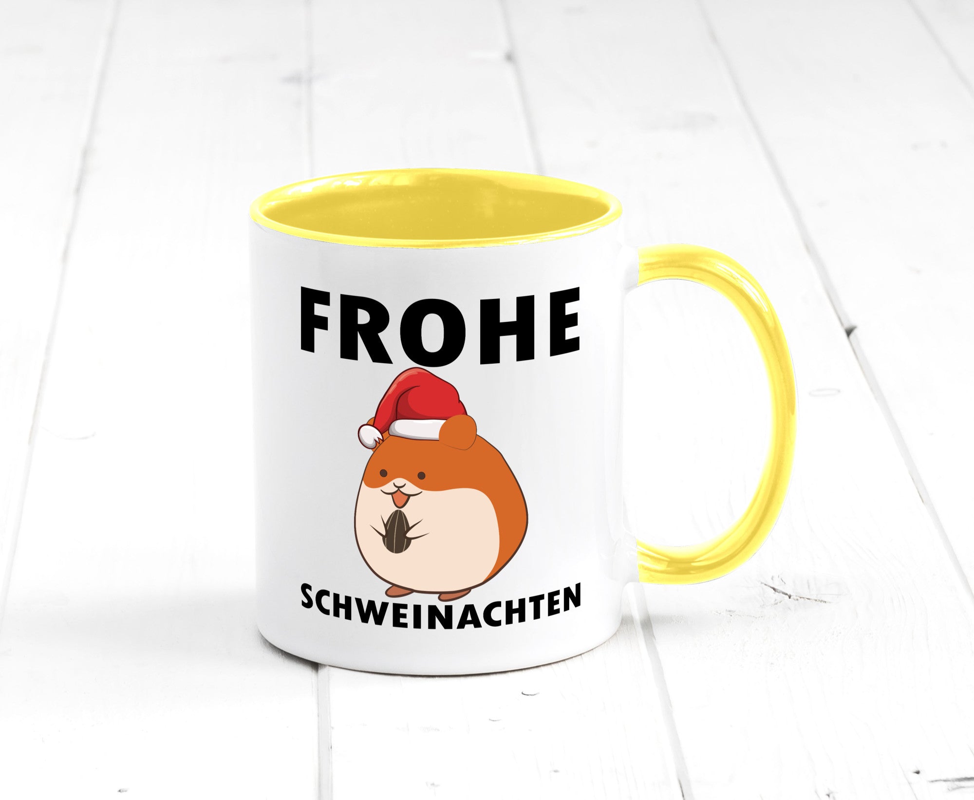 Frohe Schweinachten | Meerschweinchen Weihnachten lustiger Spruch Geschenk