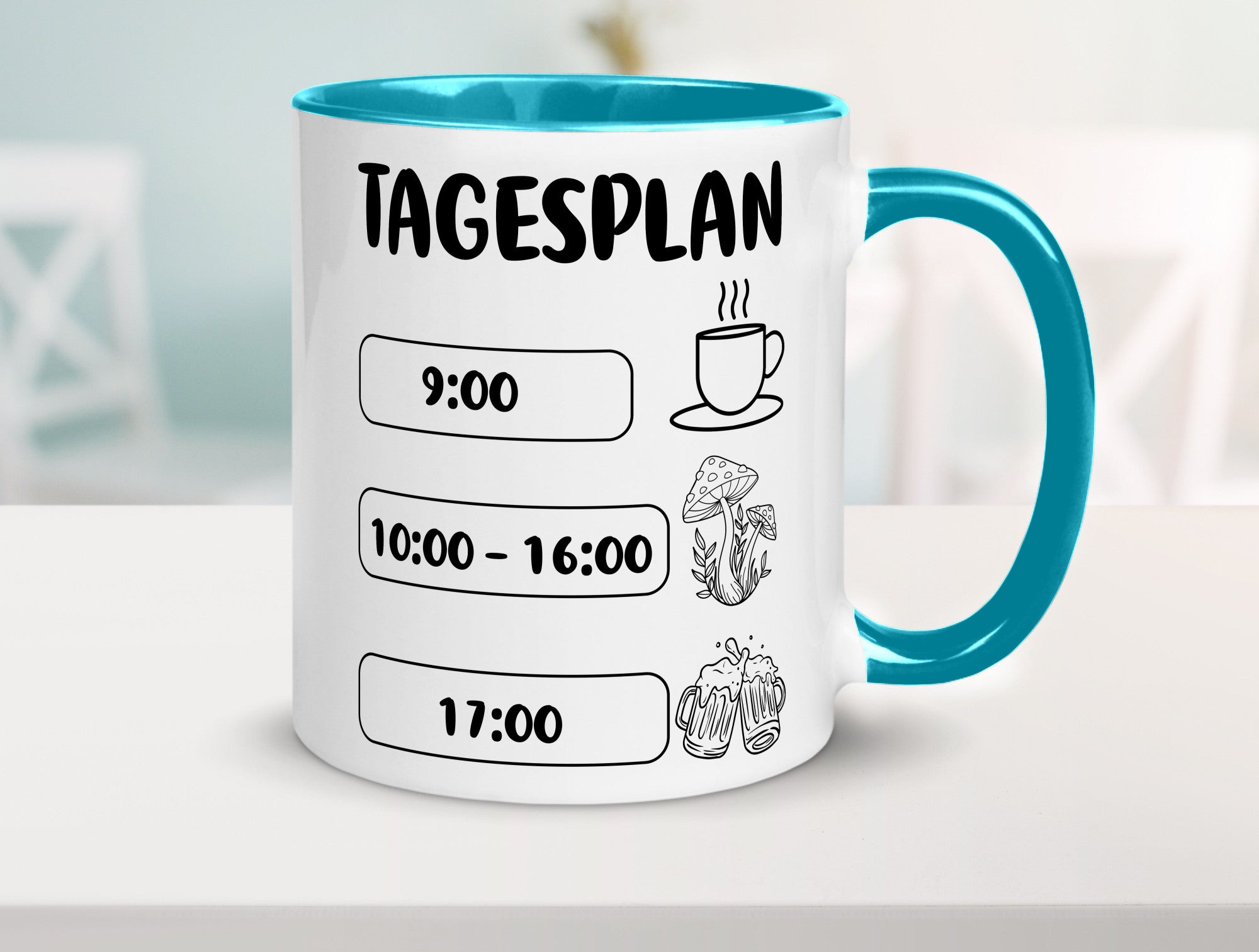 Tagesplan Pilzsammler | Pilze Wald v2 Geschenk Humor Geschenkidee lustiger