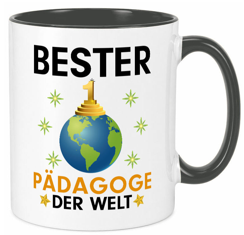 Welt Bester Pädagoge | Pädagogik Geschenk Humor Geschenkidee lustiger Spruch Tasse
