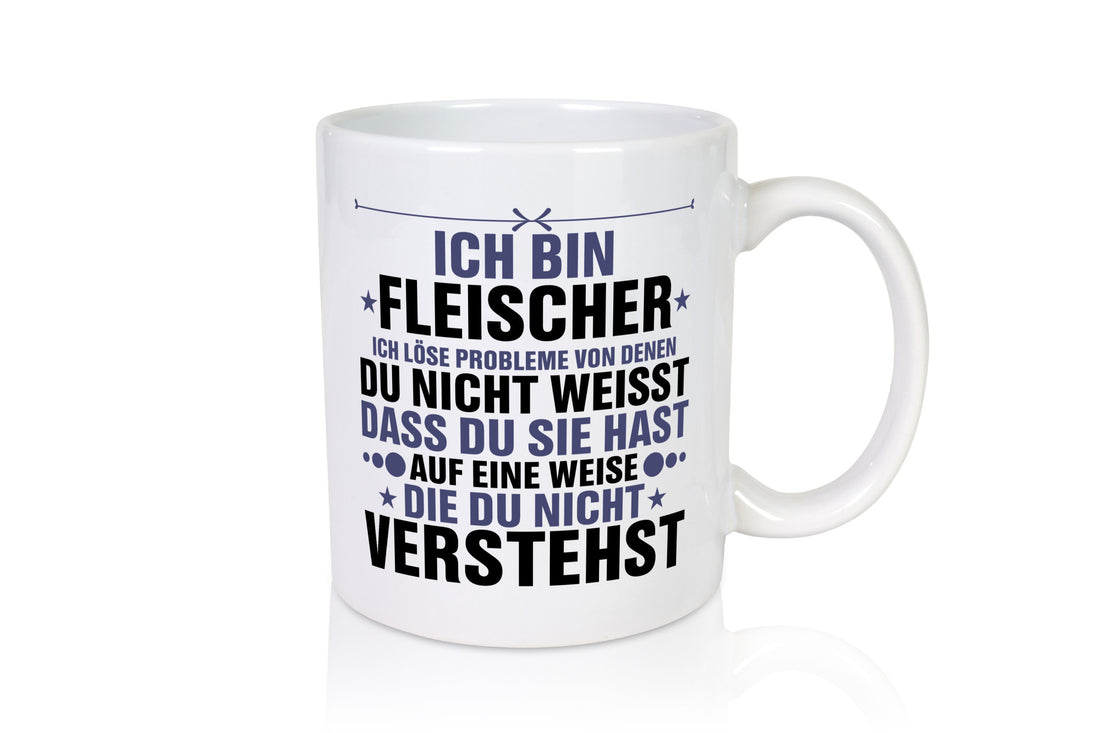 Löse Probleme: Fleischer | Schlachterei v2 Geschenk Humor Geschenkidee lustiger