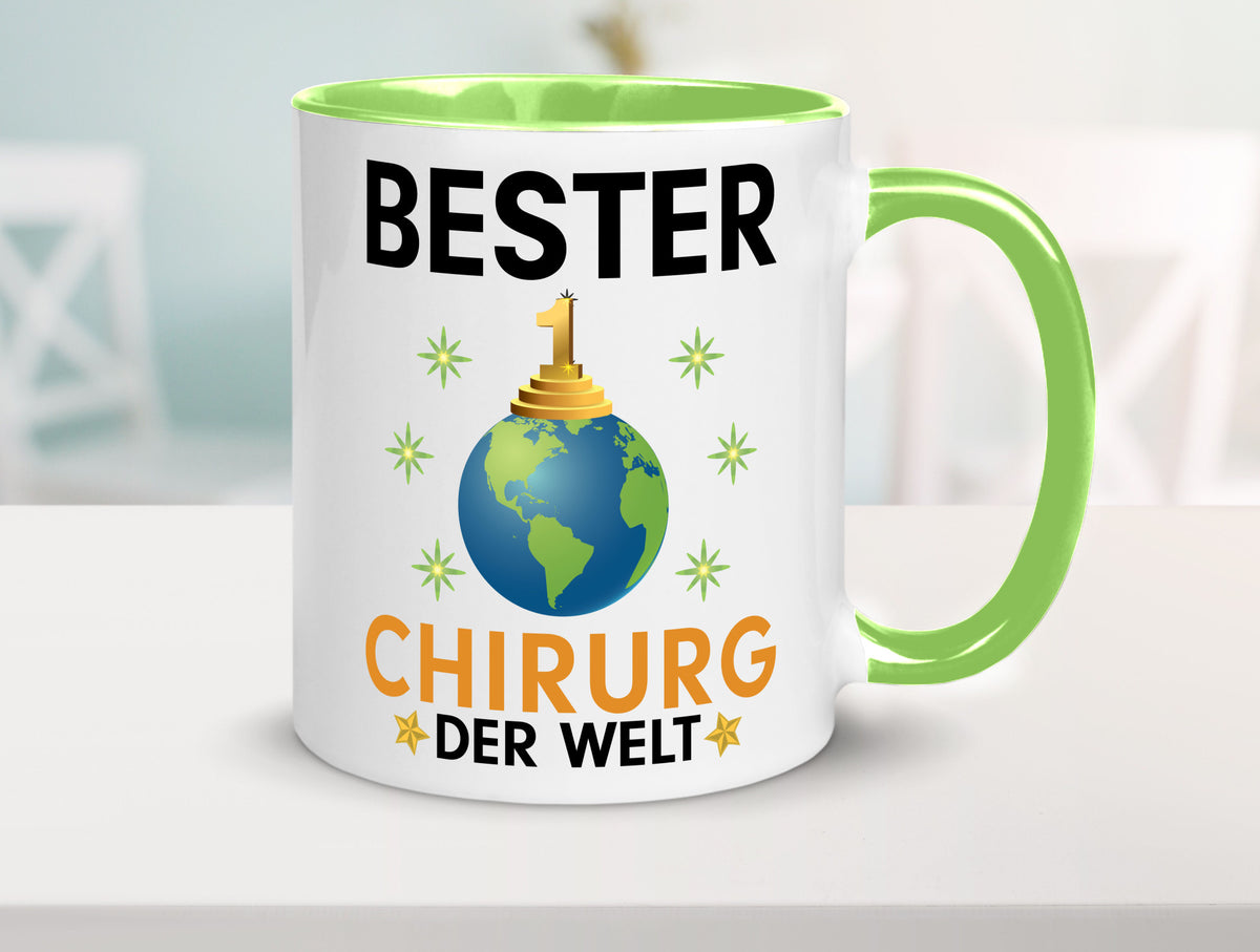 Welt Bester Chirurg | Medizin Chirurgie Krankenhaus lustig Humor Geschenkidee Tasse