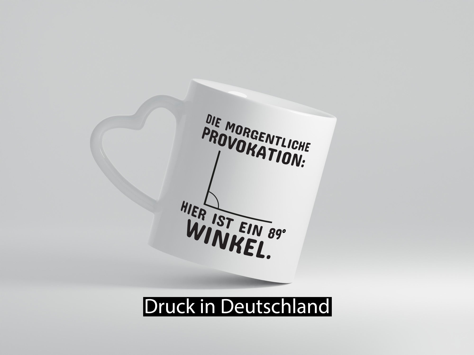Morgentliche Provokation | Morgenmuffel Tasse Humor lustiger Spruch Geschenk