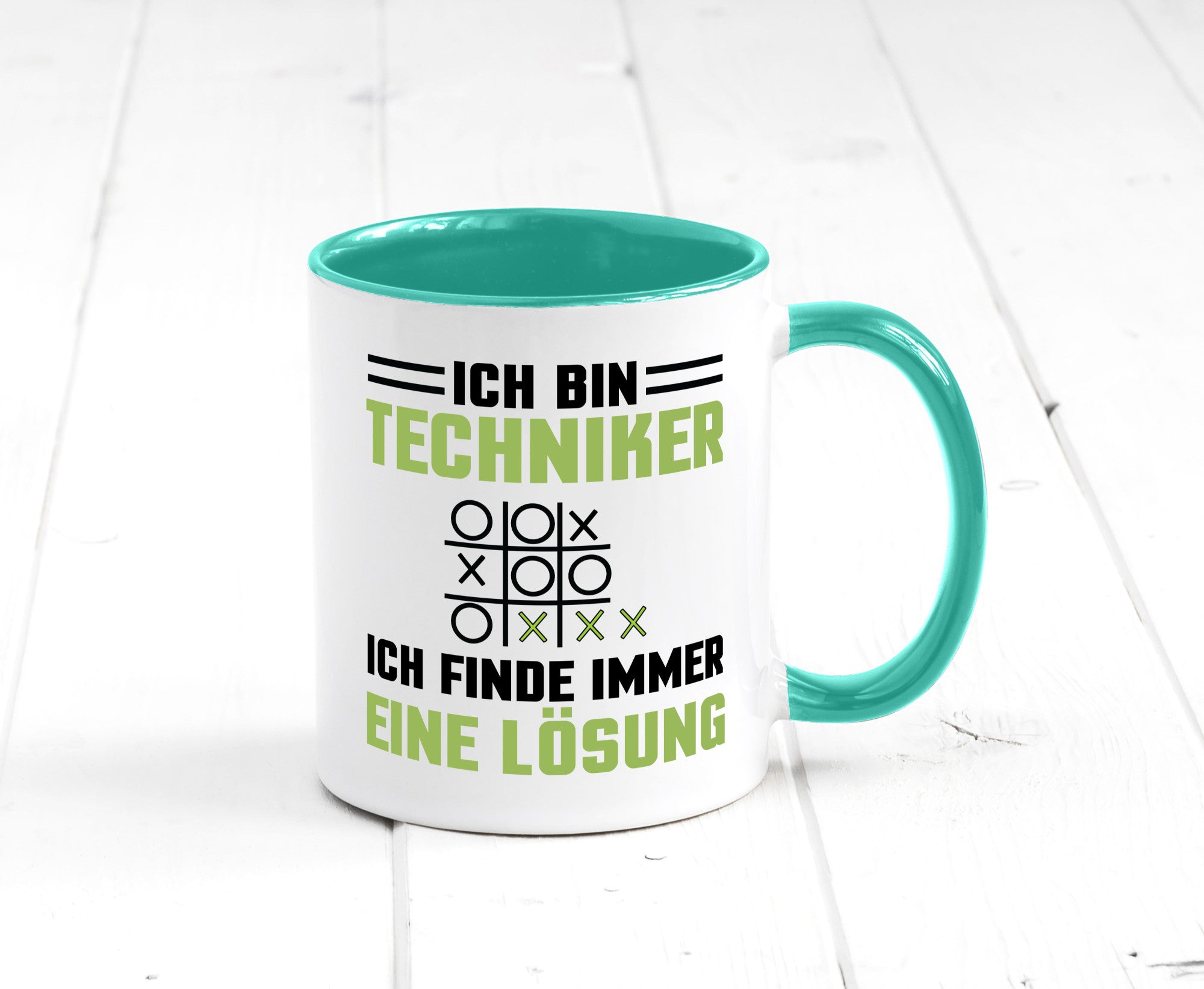 Ich bin Techniker finde immer eine Lösung | lustiger Spruch Geschenk Humor