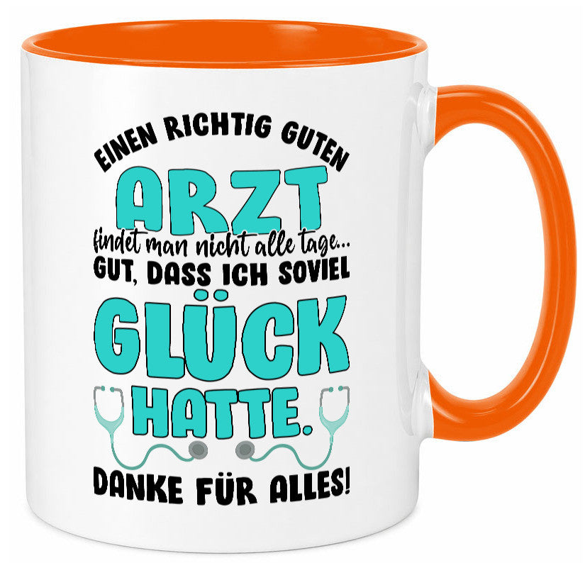 Richtig guter Arzt | Dankeschön Tasse Ärzte Spruch vl9 Humor Geschenkidee