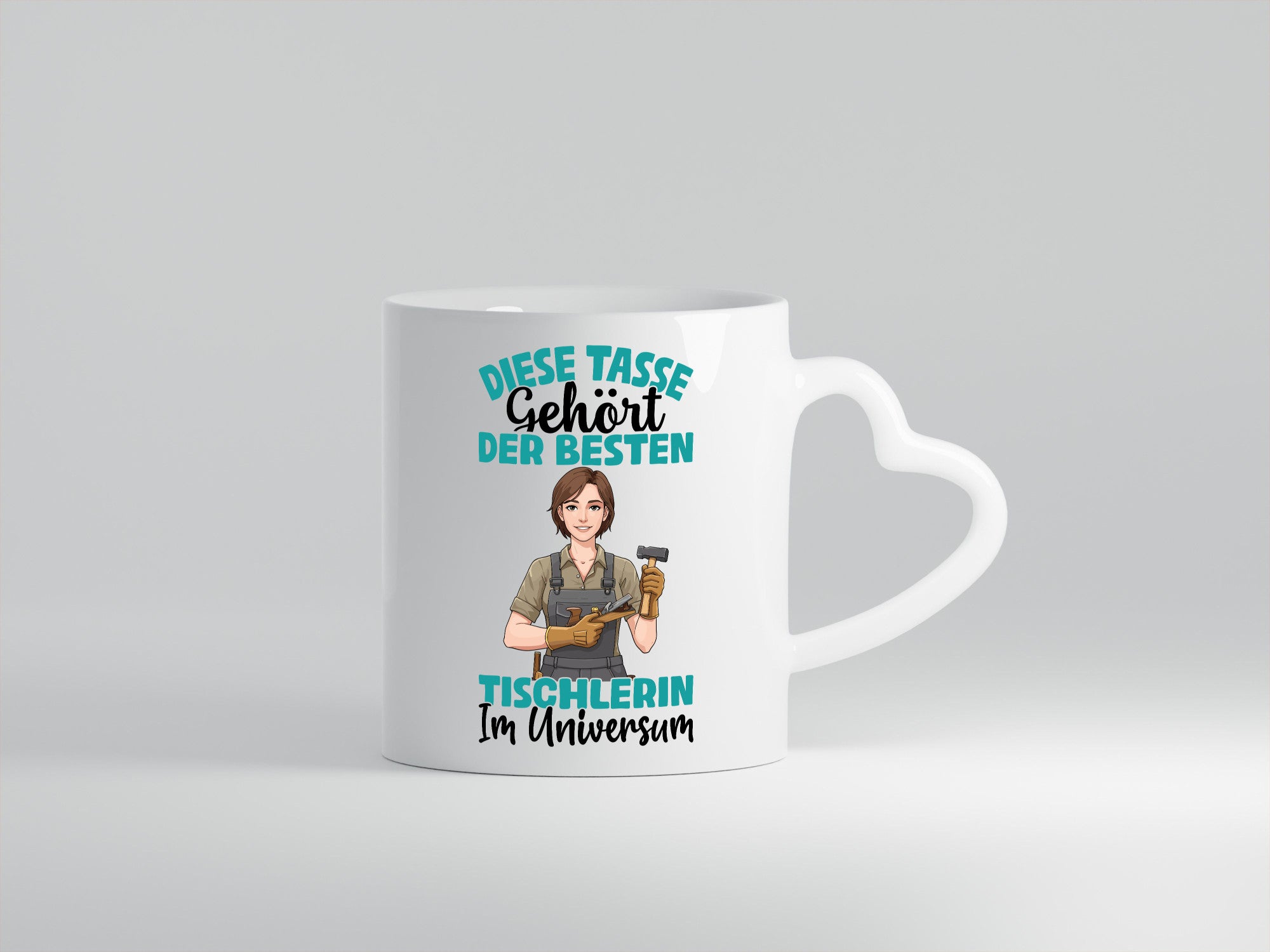 Im Universum: Tischlerin | Tischlerei lustiger Spruch Geschenk Humor