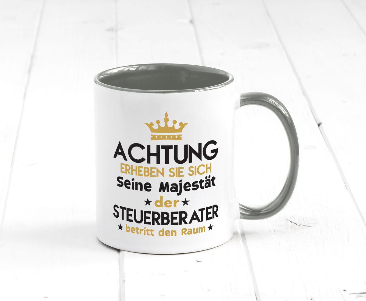Seine Majestät Steuerberater | Steuern v2 Geschenk Humor Geschenkidee lustiger Tasse