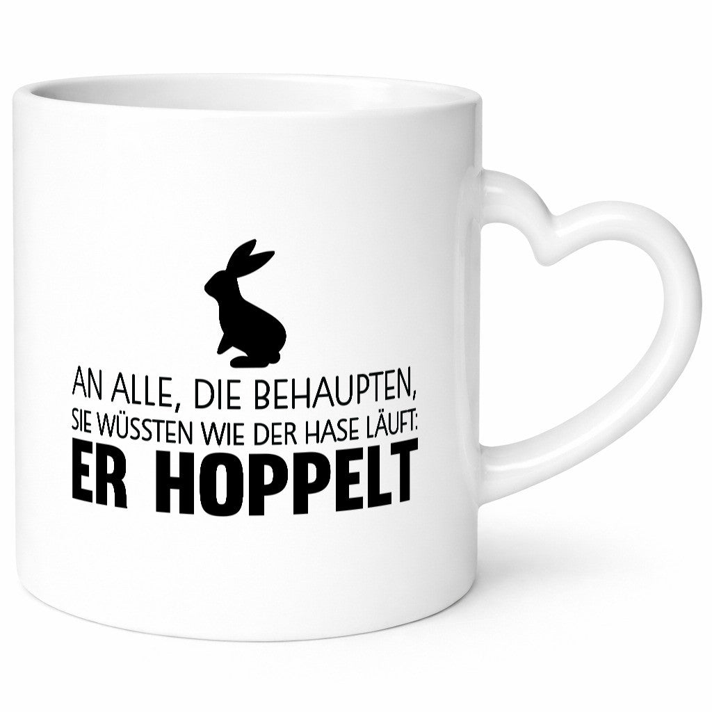 An alle die behaupten wüssten | Hasse Hoppeln lustiger Spruch Geschenk Humor