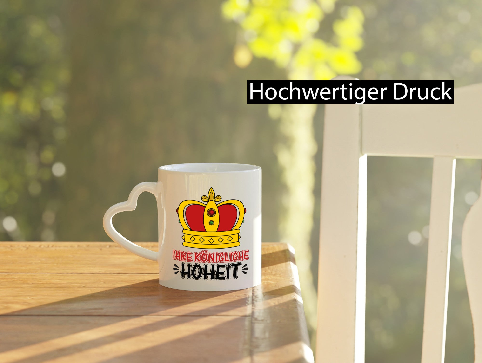 Ihre königliche Hoheit | Spruch Tasse Krone König lustiger Geschenk Humor