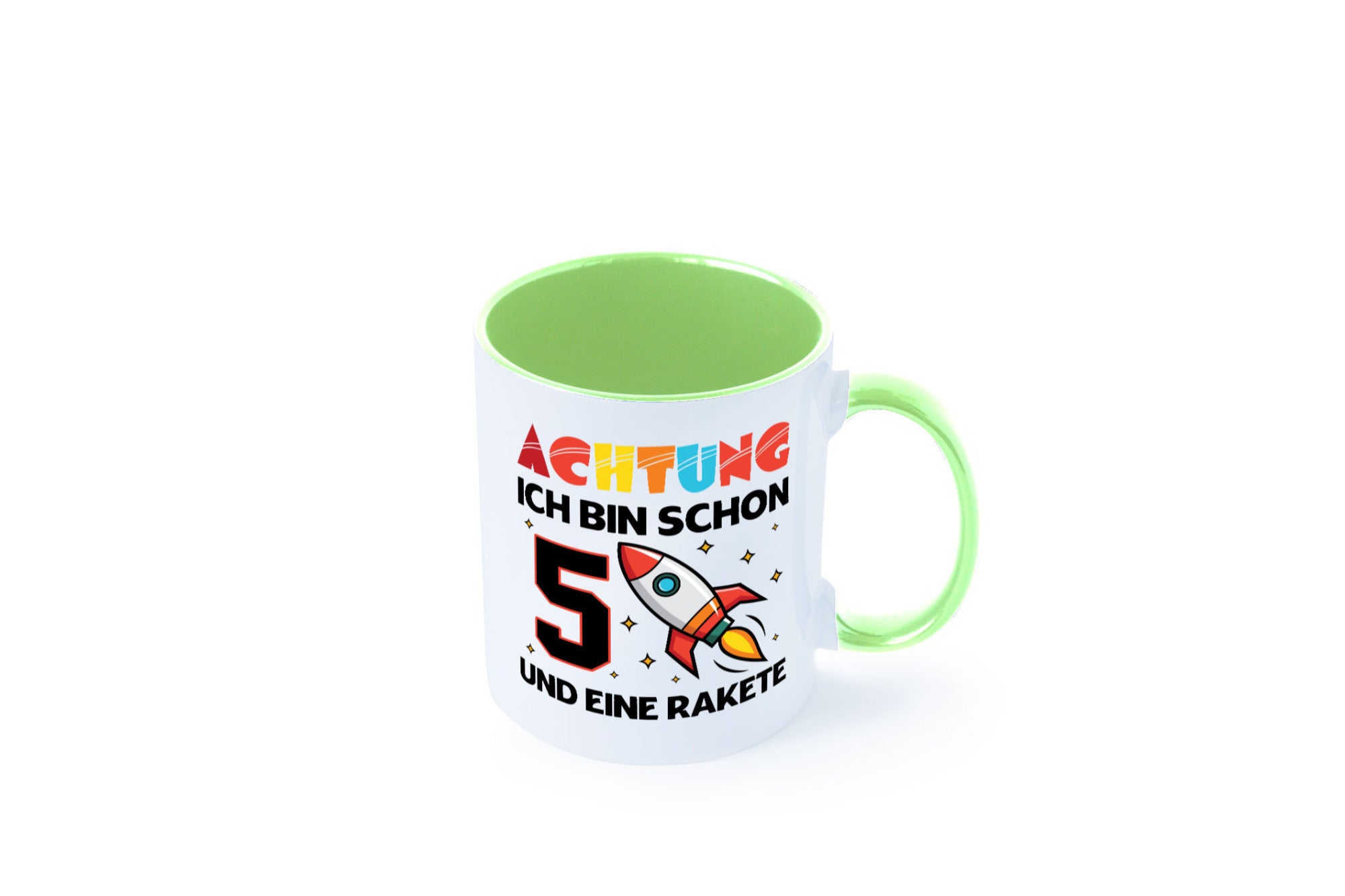 5. Geburtstag | Rakete Weltraum 5 Jahre Galaxy lustig Geschenkidee Geschenk