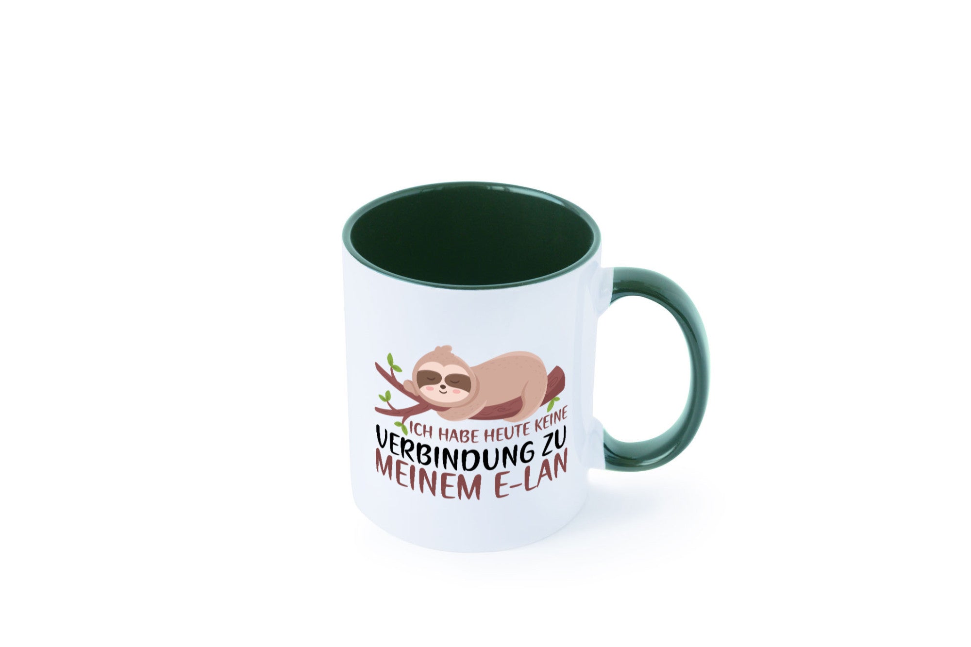 Verbindung zum Elan | WLAN Faultier Faulpelz Laufband Humor Tierliebhaber