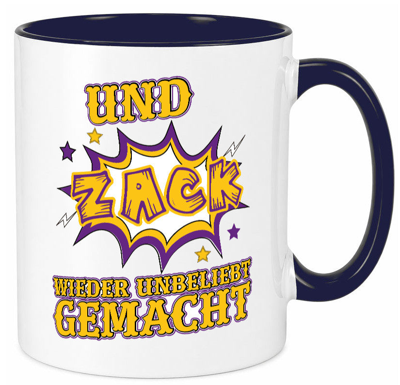 Wieder unbeliebt gemacht Geschenk Humor Geschenkidee lustiger Spruch Tasse