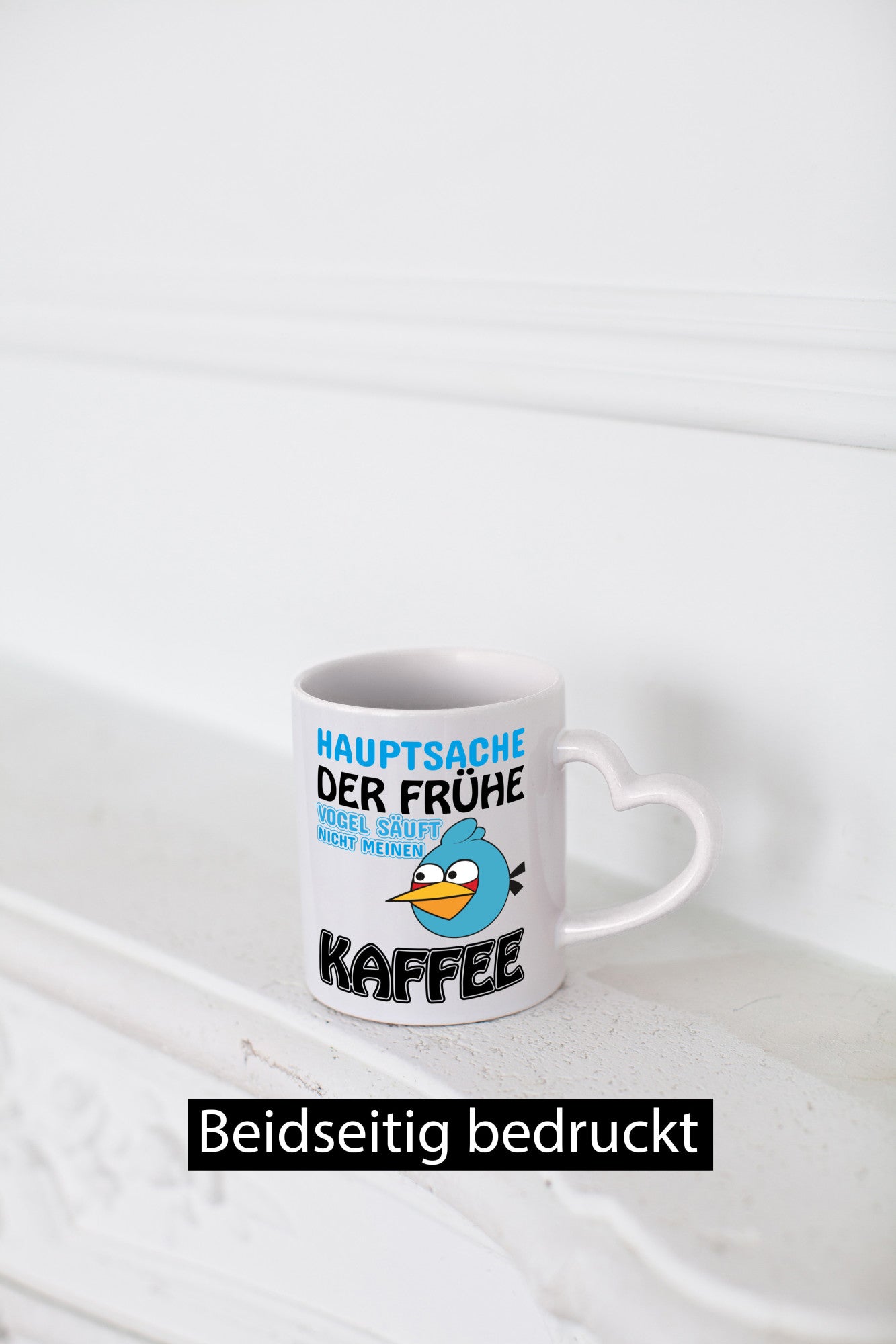 der frühe Vogel säuft nicht meinen Kaffee lustiger Spruch Geschenk Humor