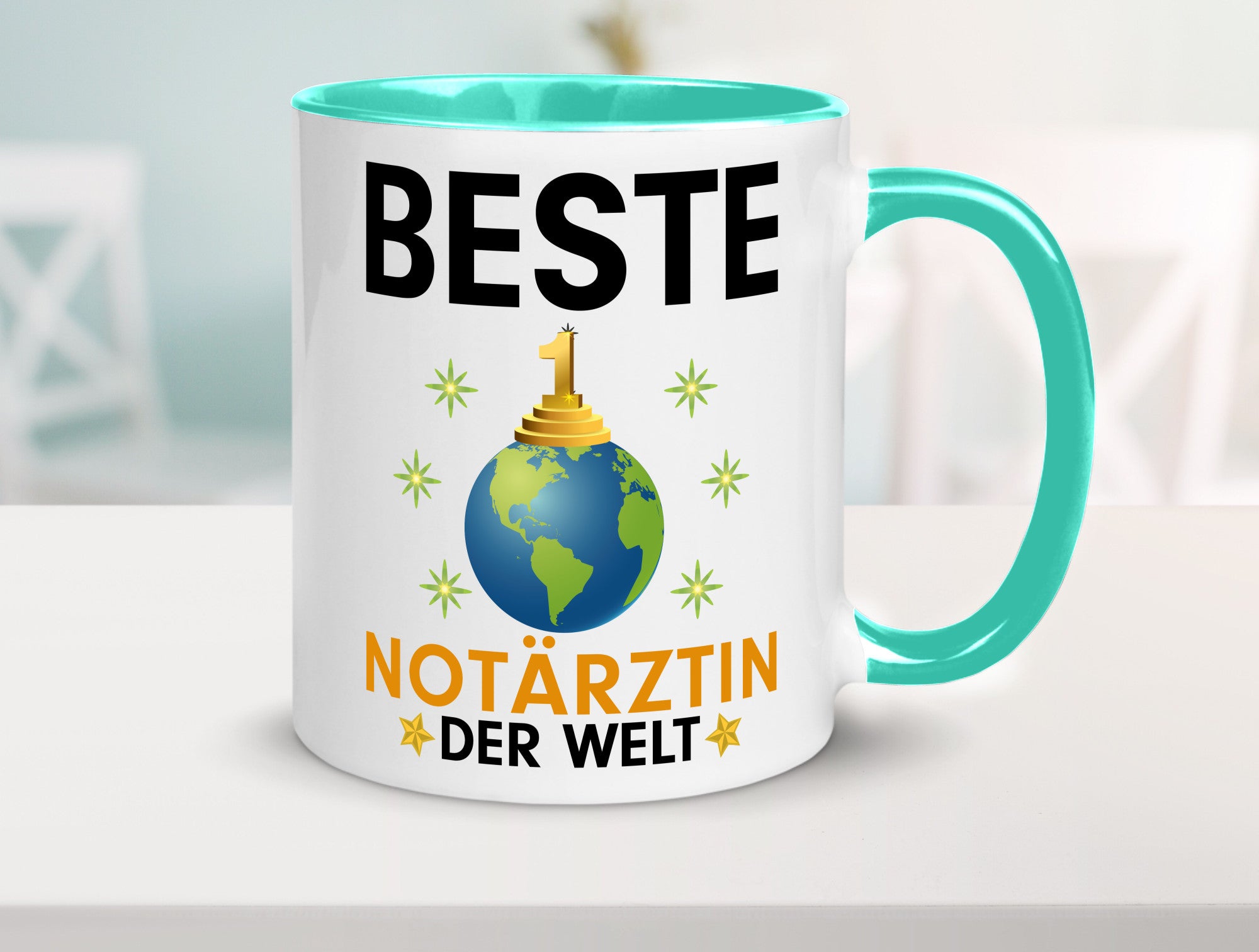 Welt Beste Notärztin | Ärztin lustig Humor Geschenkidee Geschenk Tasse