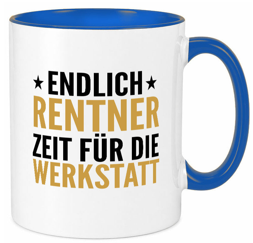 Rentner zeit für die Werkstatt | Ruhestand Handwerker v2 lustiger Spruch