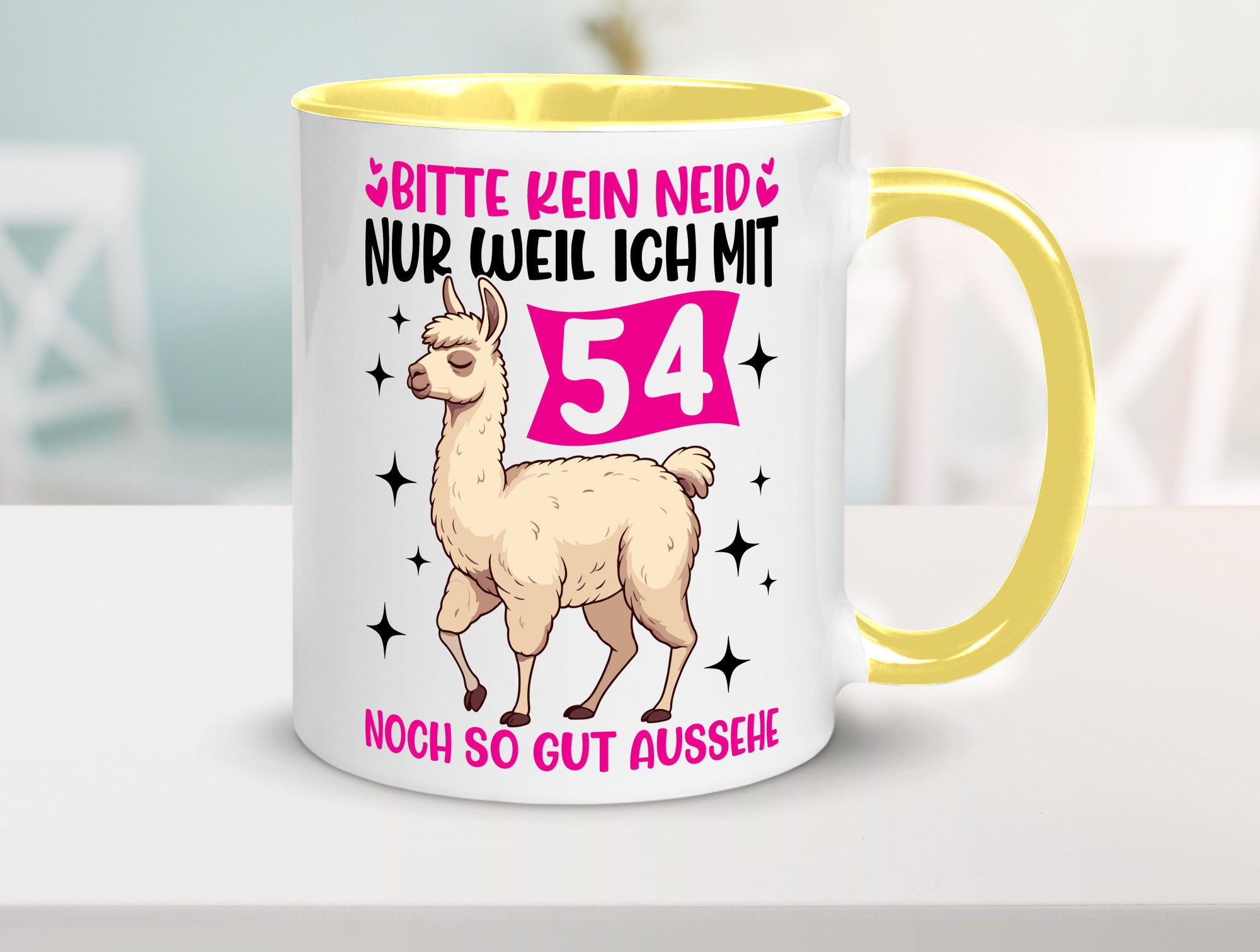 54. Geburtstag | 54 Jahre Lama gut aussehen Geschenk Geschenkidee lustiger