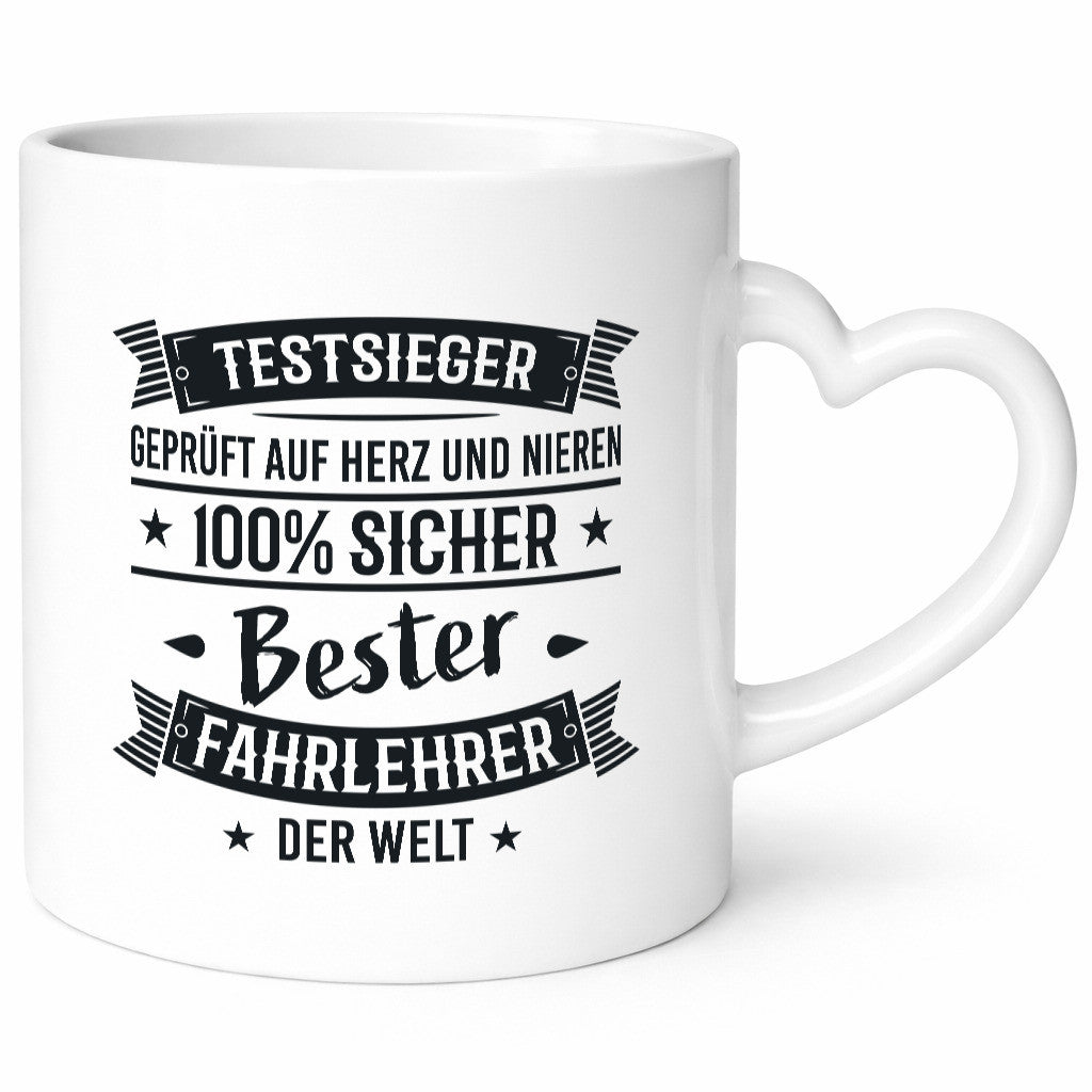 Testsieger, bester Fahrlehrer der Welt | Sternchen lustig Humor Geschenkidee