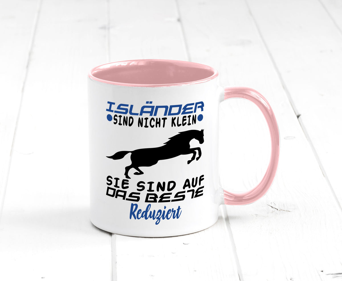 Isländer sind nicht klein | Auf das beste reduziert Geschenk Humor Geschenkidee Tasse