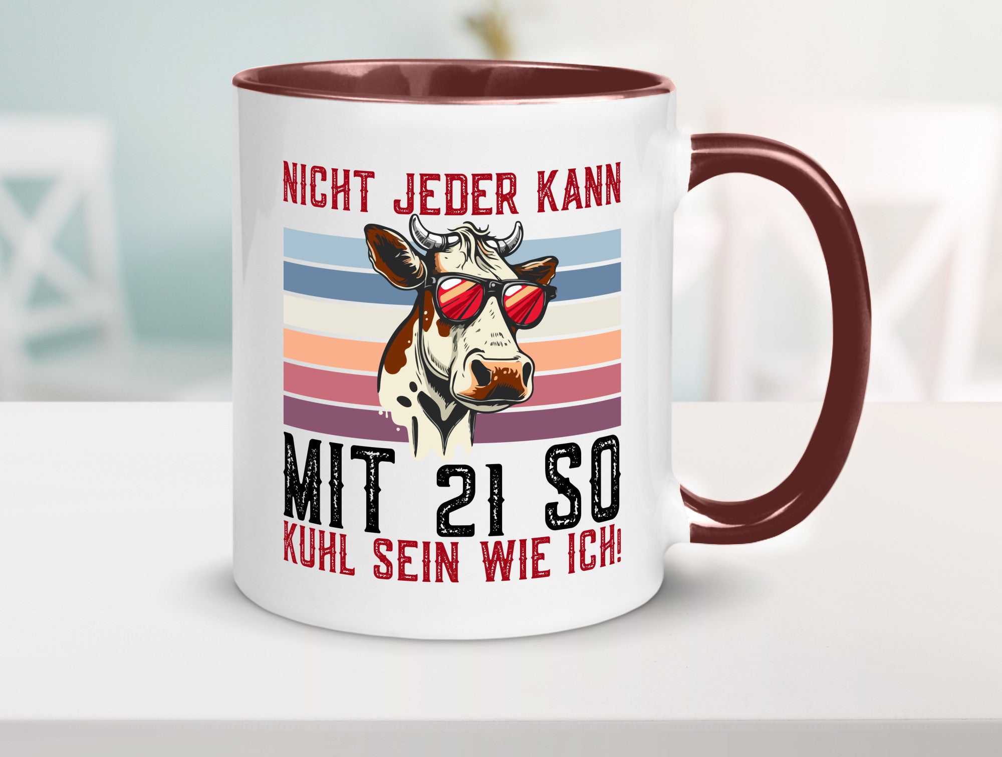 Mit 21 so gut aussehen | 21. Geburtstag Landwirt Bauer v2 Humor Geschenkidee