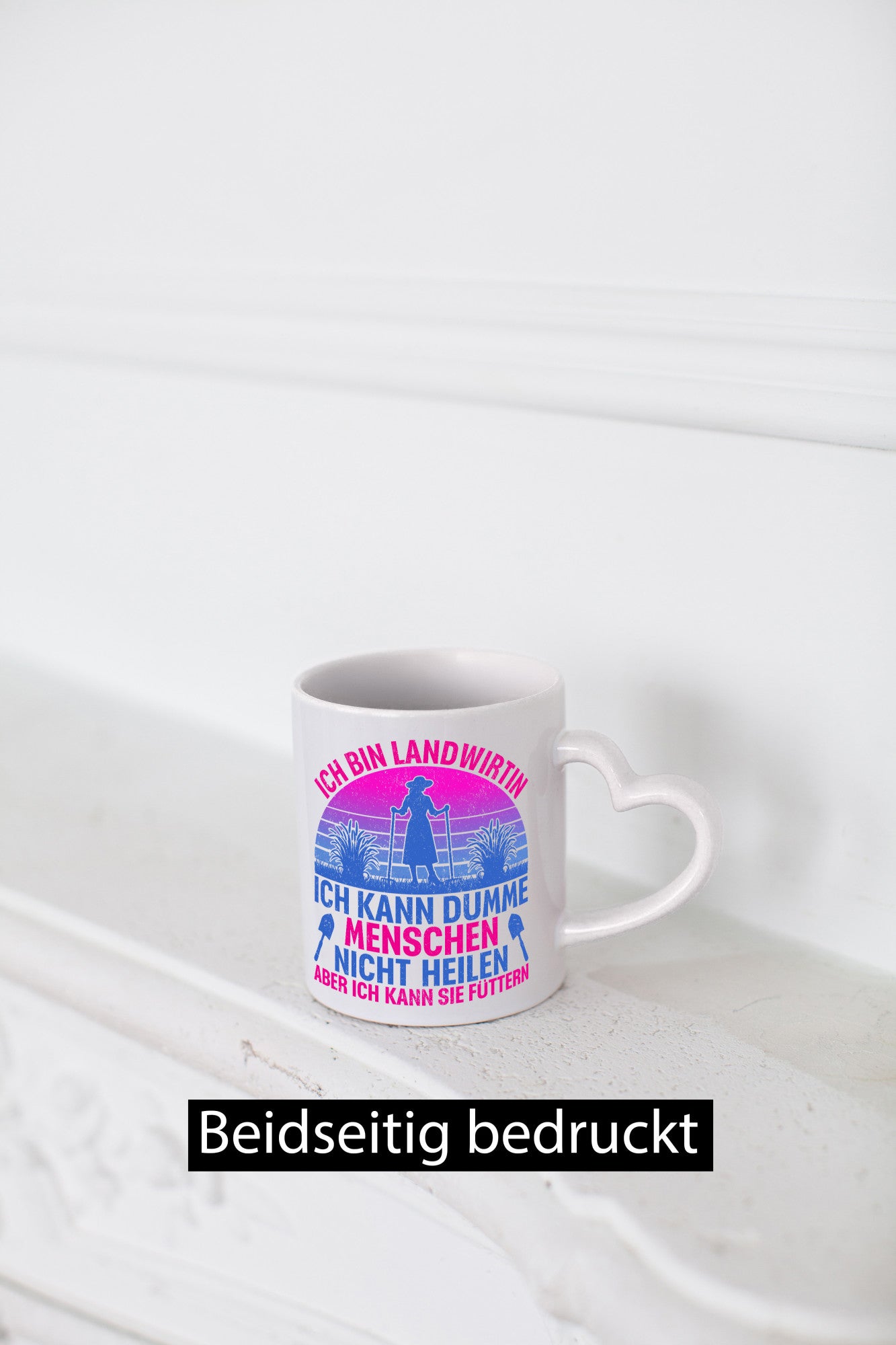 Ich bin Landwirtin | Landwirt Bauer lustig Humor Geschenkidee Geschenk Tasse
