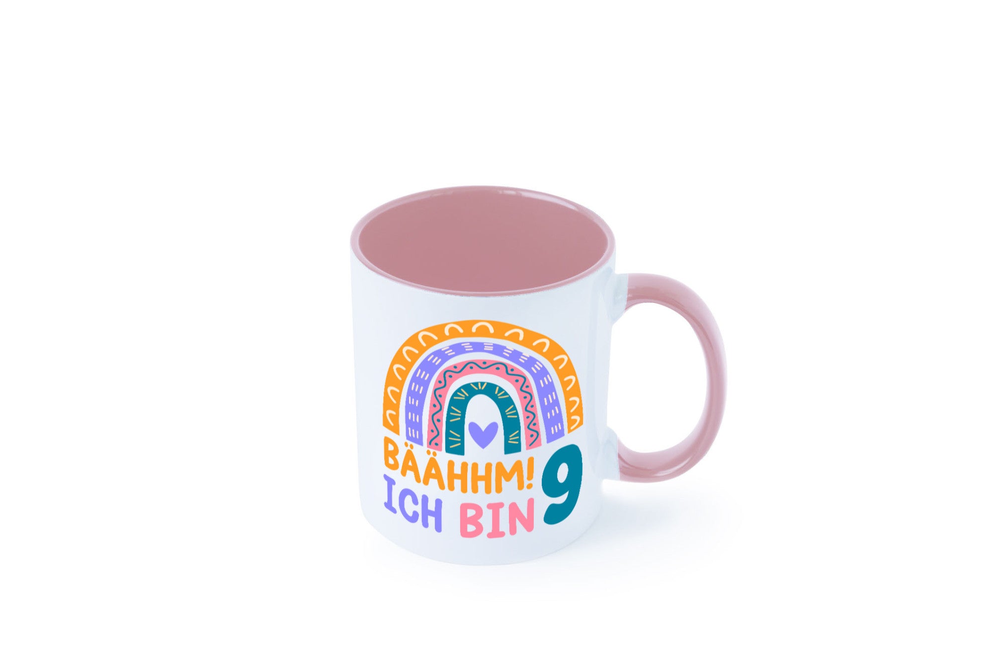 9. Geburtstag | 9 Jahre Regenbogen Bääm Mädchen Geschenk Geschenkidee lustiger