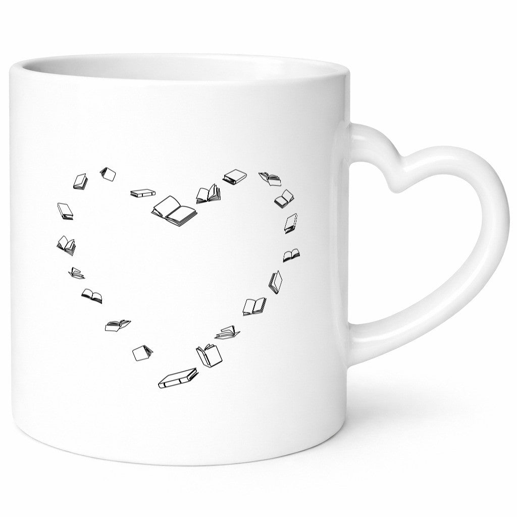 Bücher Motiv | Bücherwurm Tasse Bücherei lesen Geschenk Humor Geschenkidee