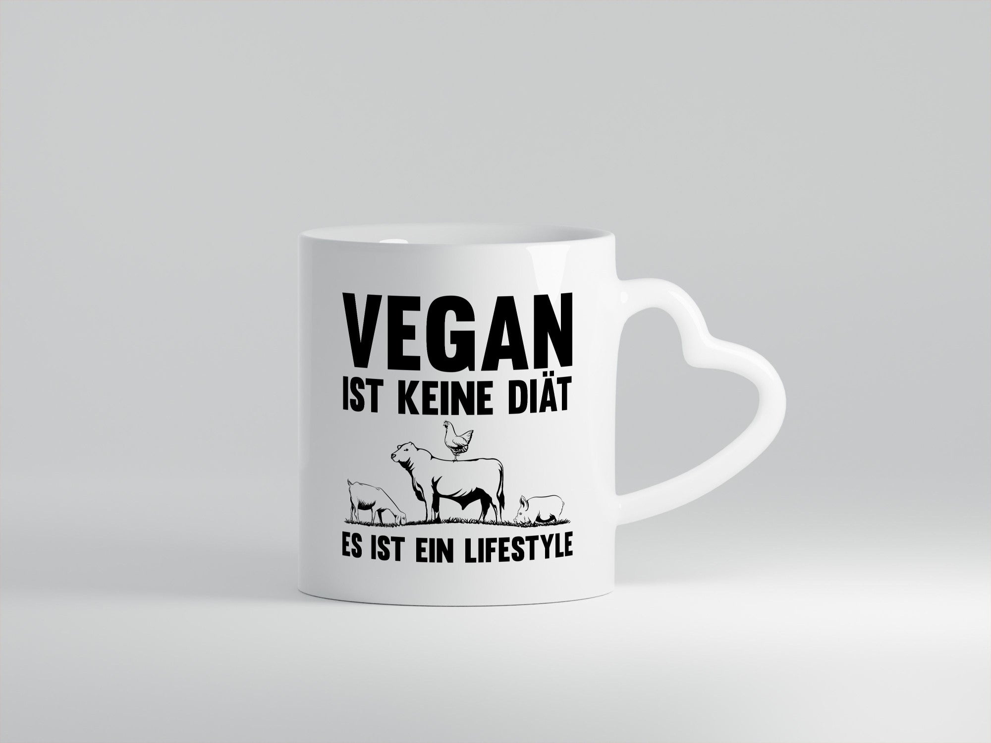 Vegan ist keine Diät es ein Lifestyle | Veganer Humor Geschenkidee Tasse