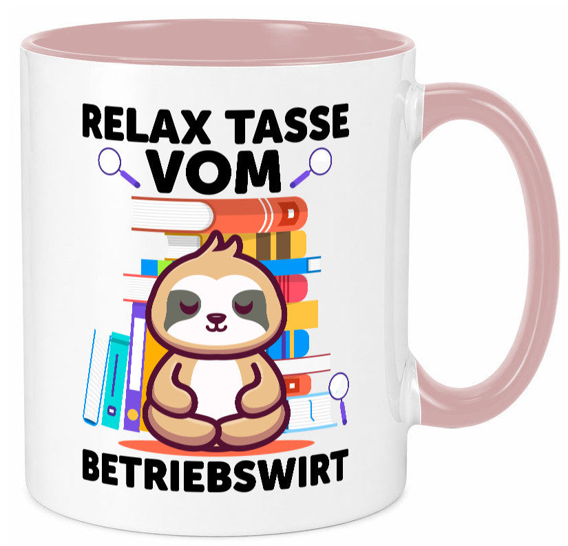 Relax Tasse: Betriebswirt | Betriebswirtschaft lustiger Spruch Geschenk Humor