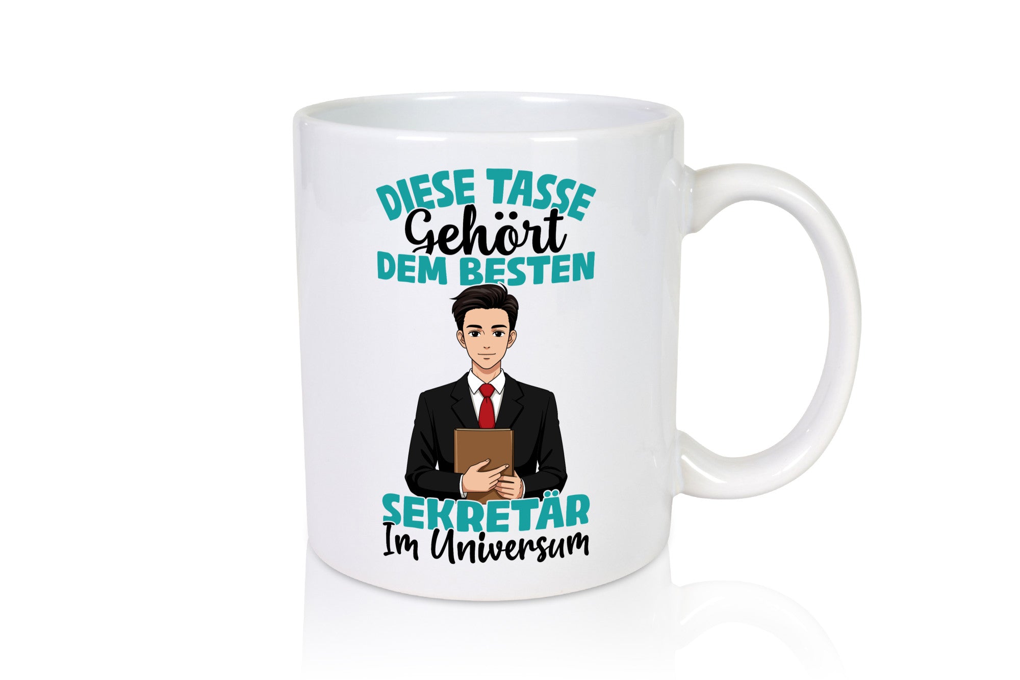 Im Universum: Sekretär | Büro Geschenkidee Arbeit Kollegen Humor Tasse