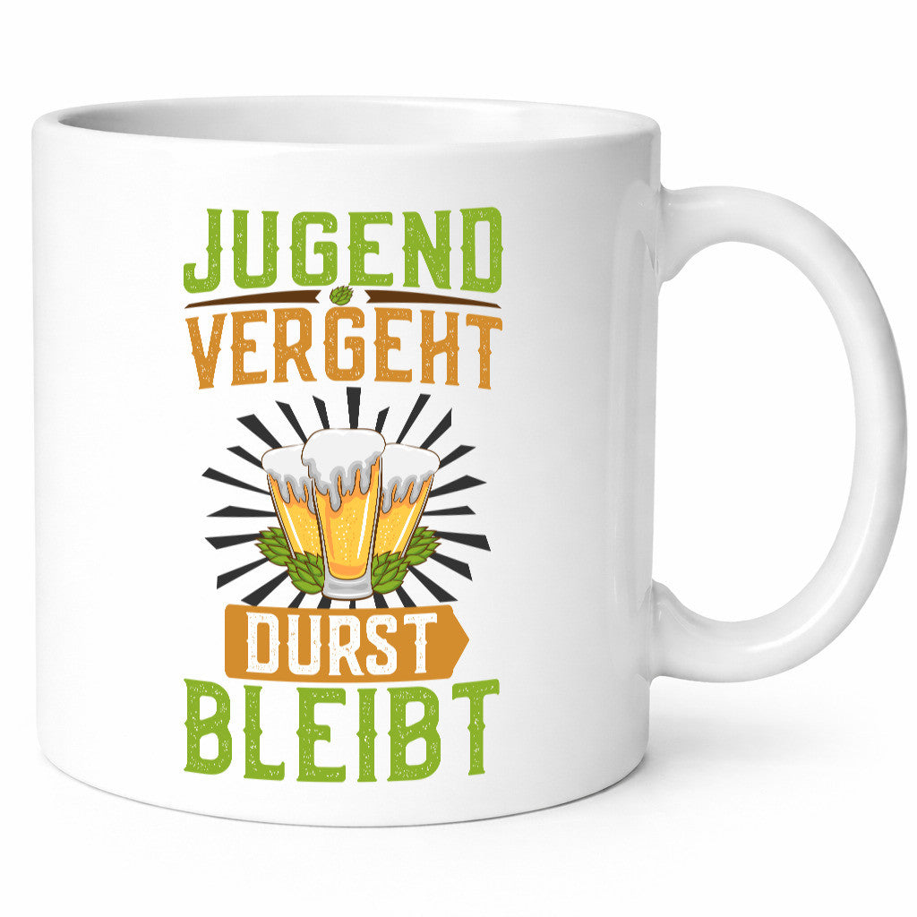 Jugend vergeht durst bleibt | Biertrinker Bierliebhaber lustiger Spruch