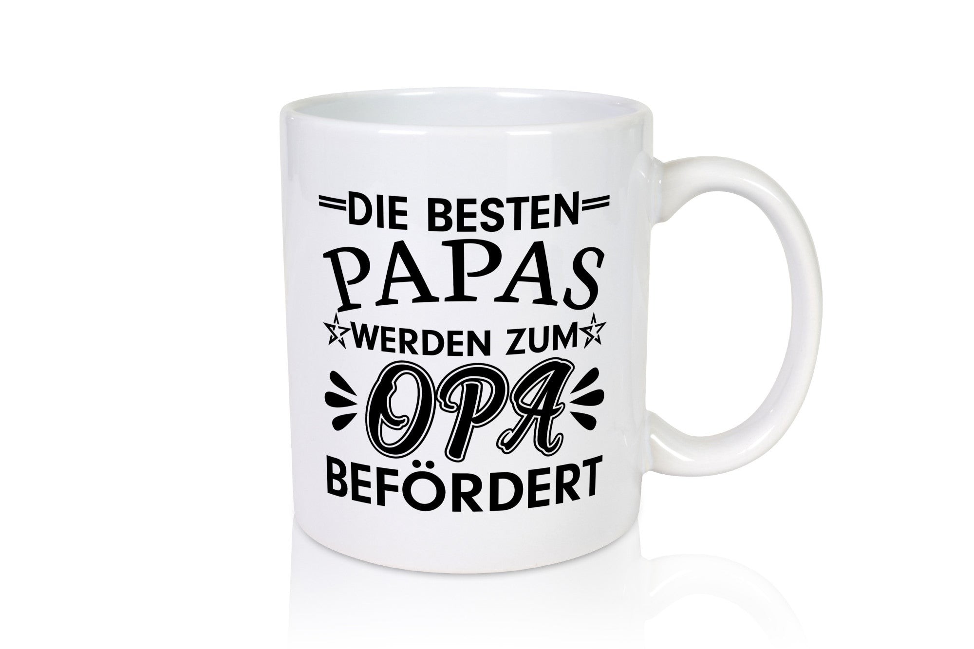 Beförderung zu Opa | Papa Tasse Schwangerschaft Geschenk Familie Geschenkidee