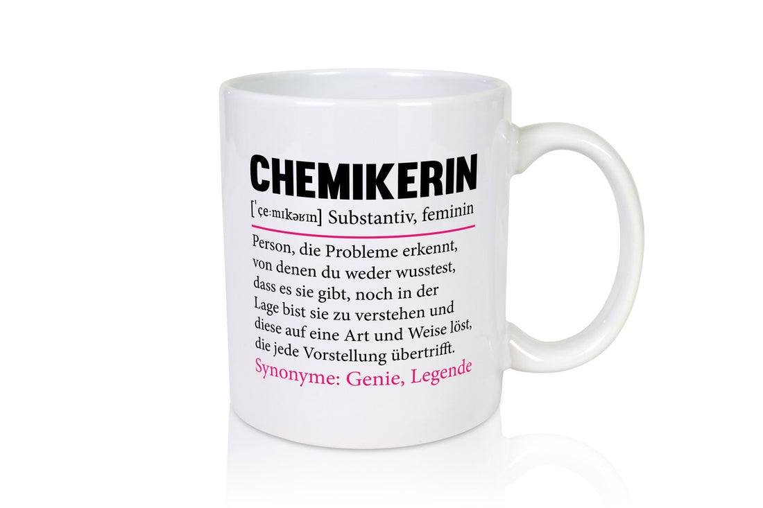 Chemikerin | Chemie Labor Beruf Wissenschaft Geschenk Arbeit Kollegen Büro Tasse