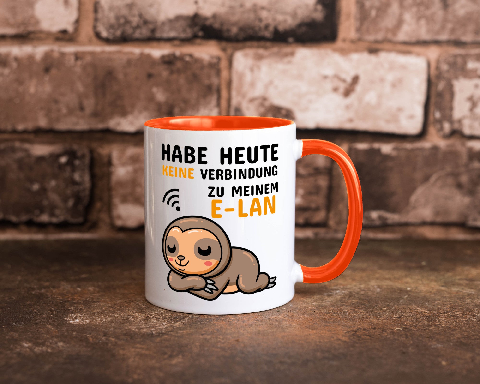 Keine Verbindung lustig Humor Geschenkidee Geschenk Tasse