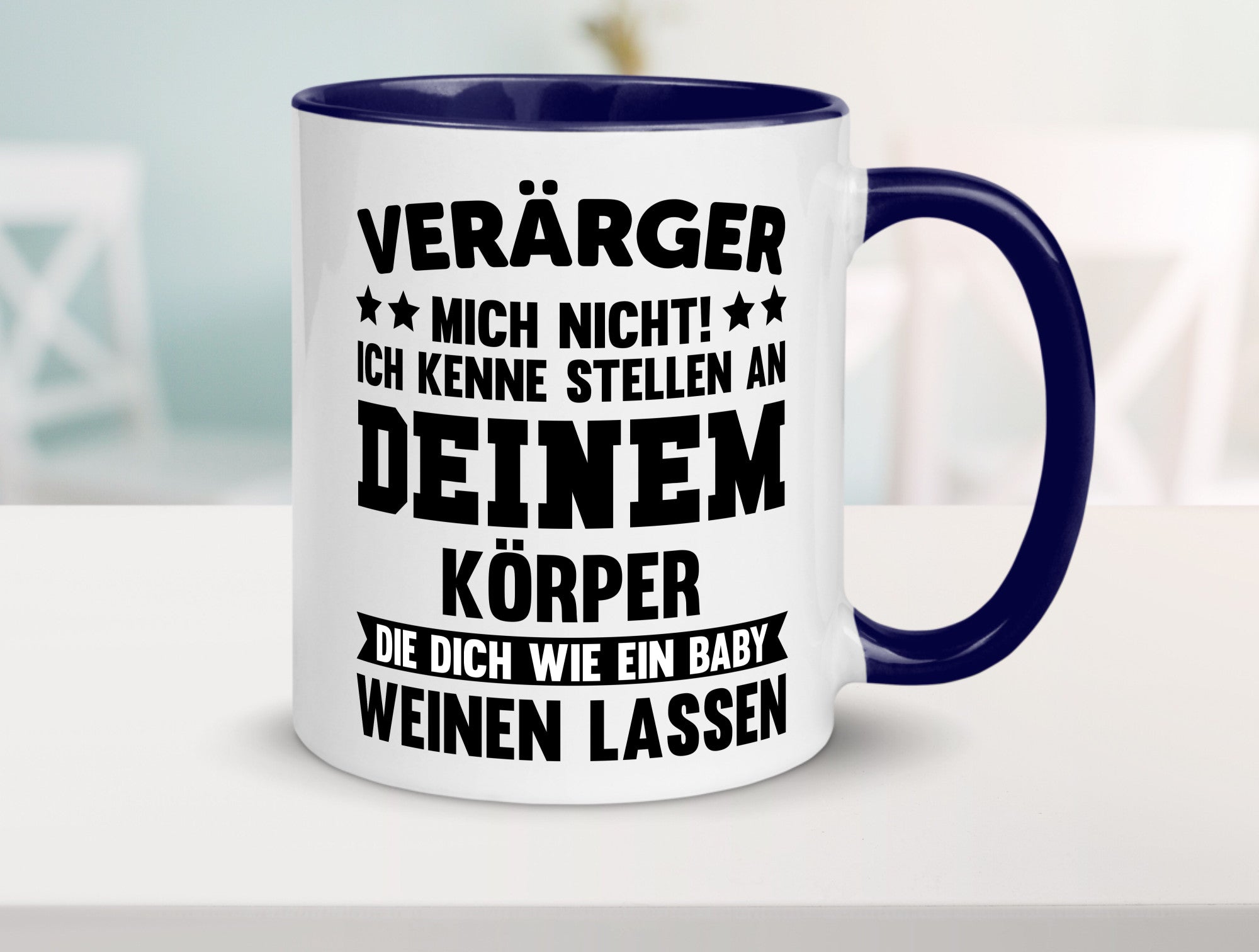 Ärger mich nicht ich kenne stellen da tut es weh. | Rache Geschenk Humor