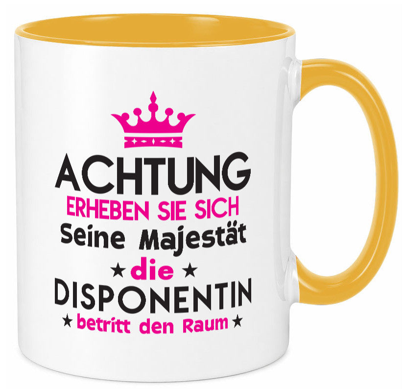 Seine Majestät Disponentin | Zuteilerin Geschenk Humor Geschenkidee lustiger