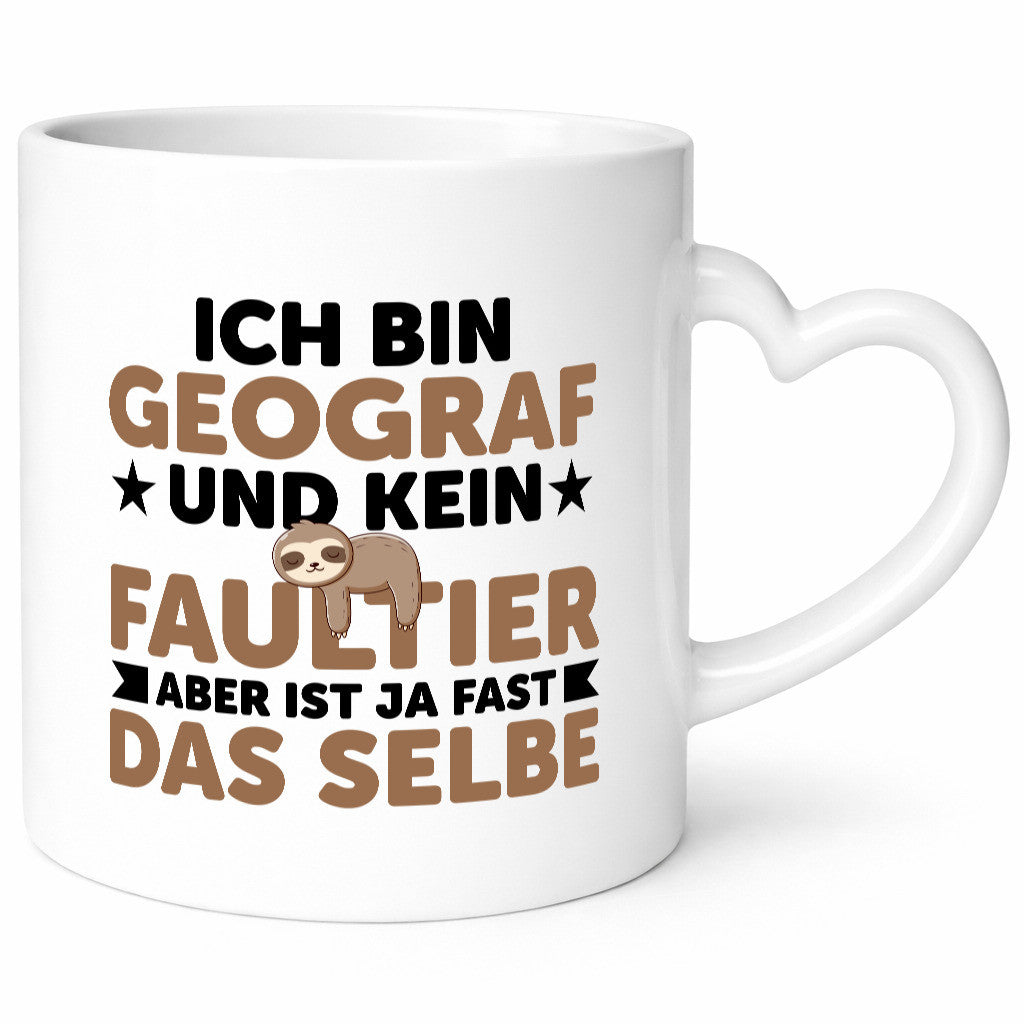Ich bin kein Faultier: Geograf | Geografie v2 lustig Tierliebhaber Humor