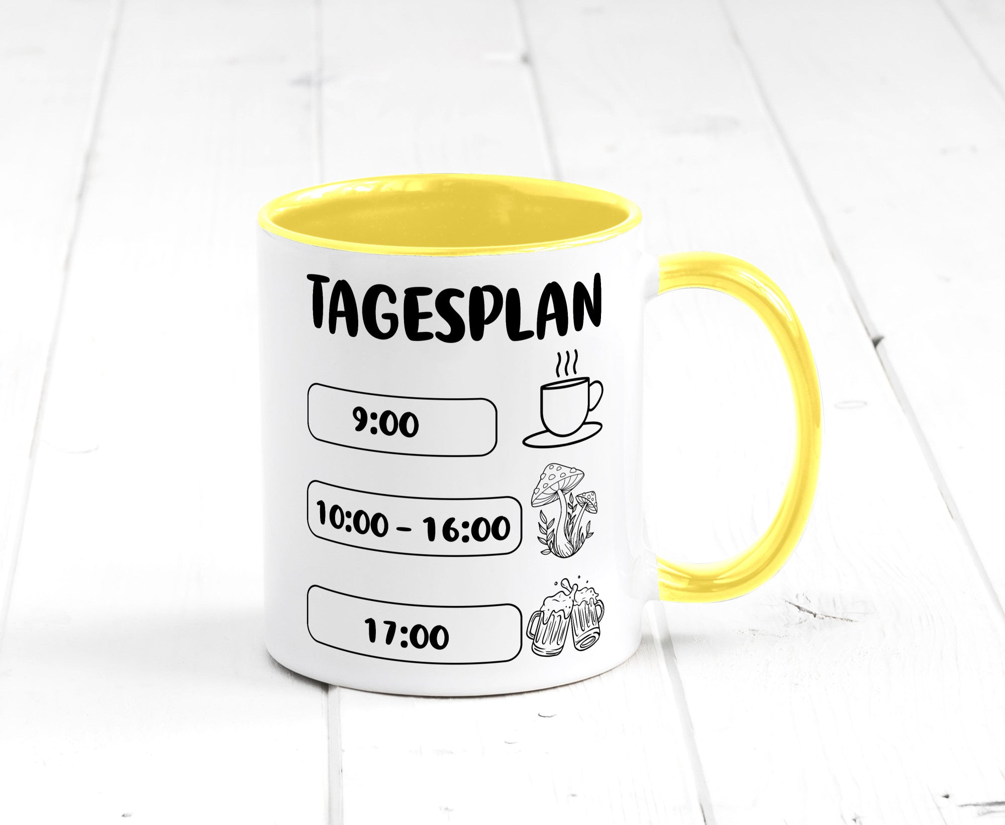 Tagesplan Pilzsammler | Pilze Wald v2 Geschenk Humor Geschenkidee lustiger