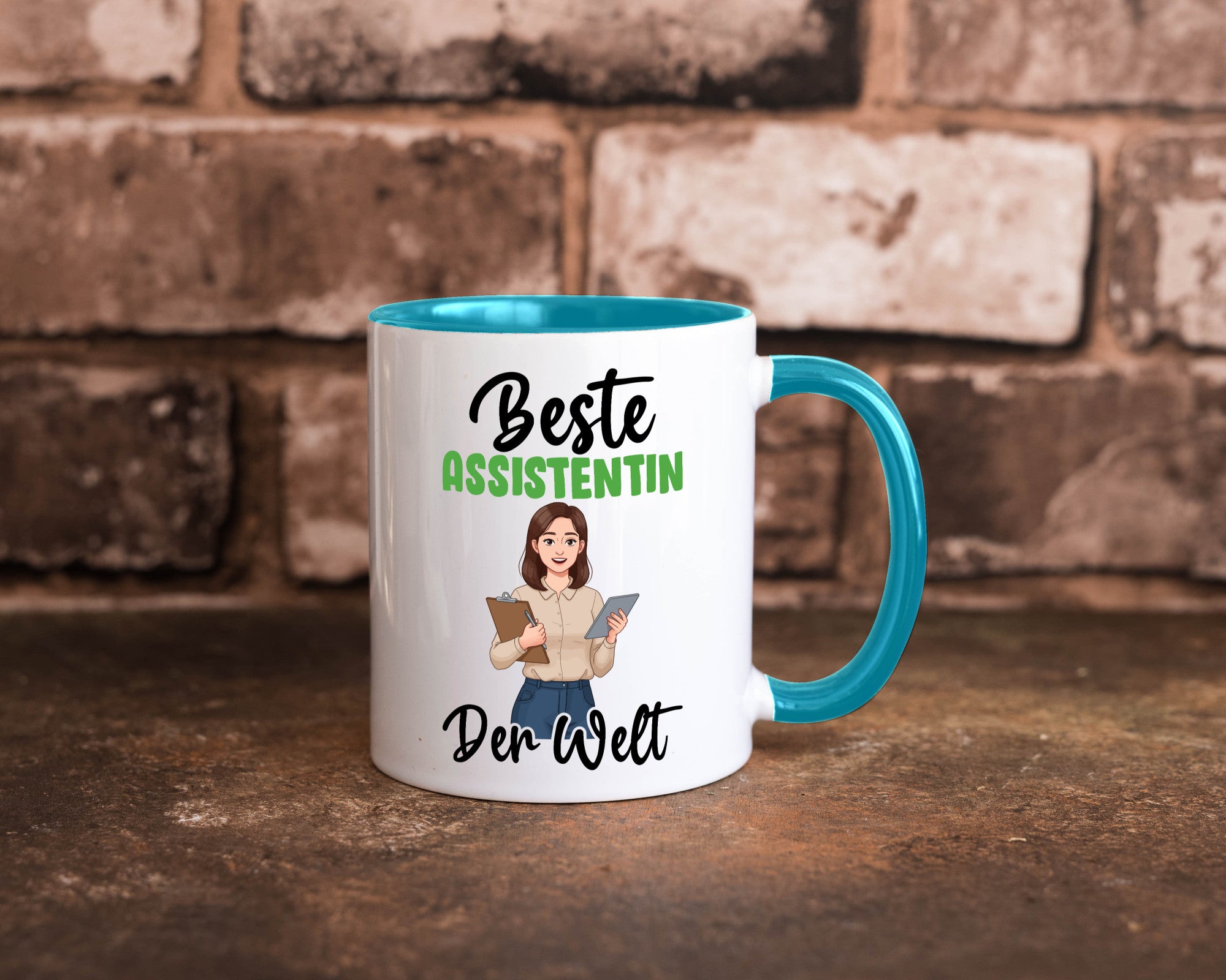 Beste Assistentin | Assistenz Hilfskraft v2 Geschenkidee Humor Tasse