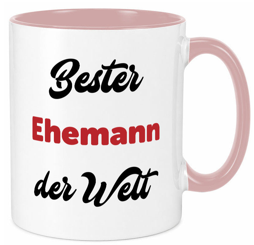 Bester Ehemann der Welt | Ehepaar Geschenkidee Humor Tasse