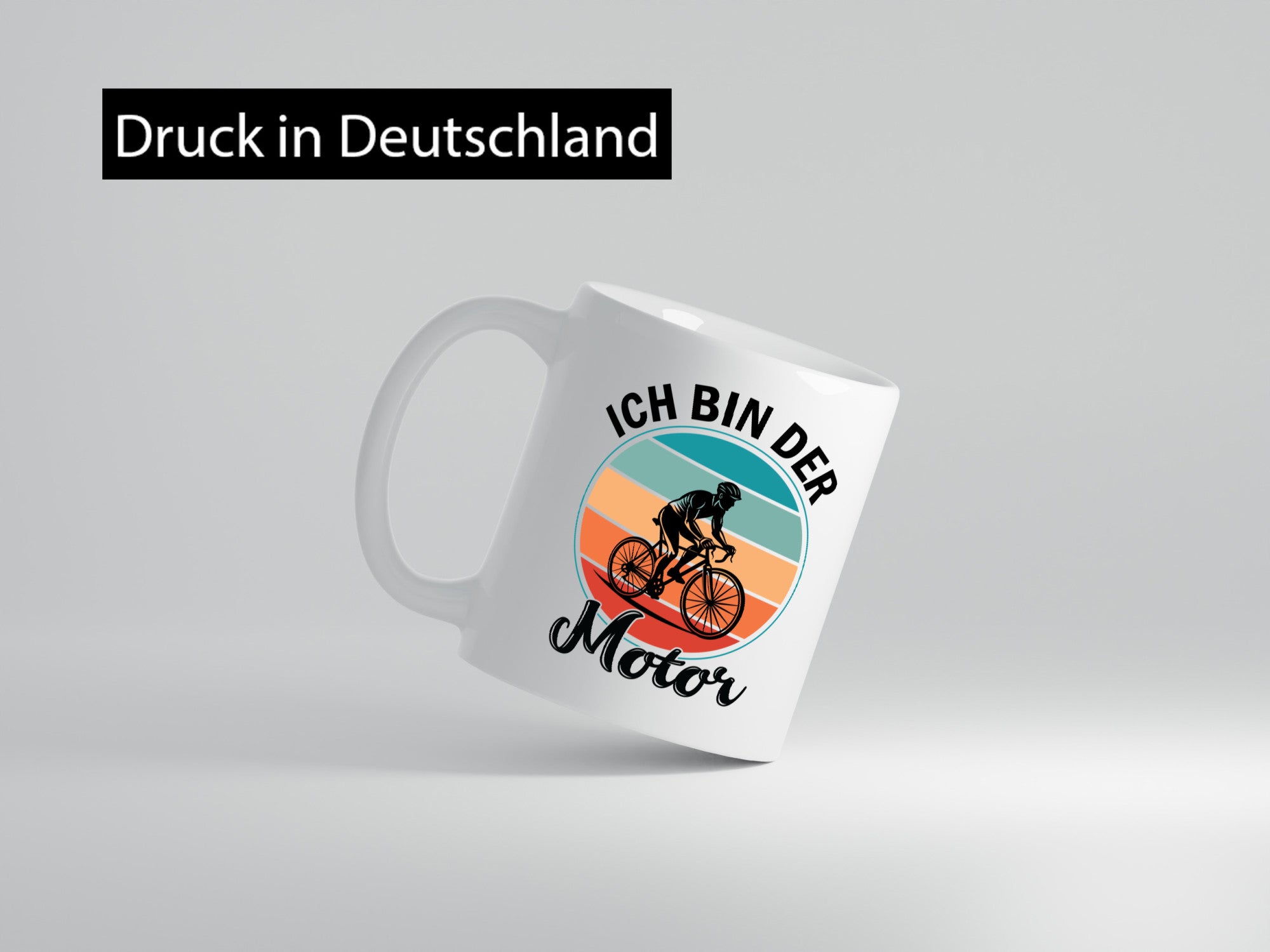 Ich bin der Motor | Mountenbike Fahrrad lustiger Spruch Geschenk Humor